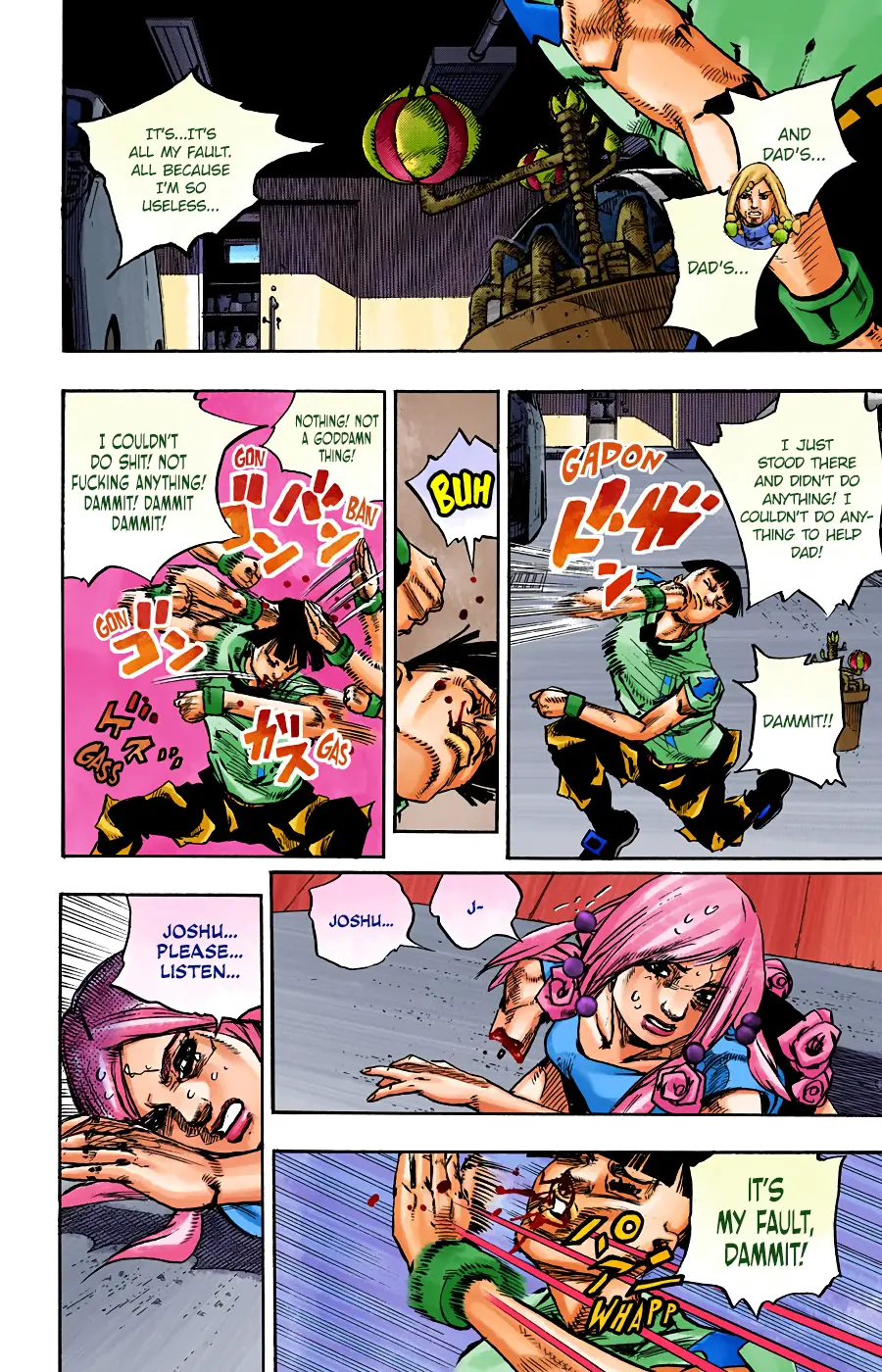 JoJo's Bizarre Adventure, Part 8: JoJolion Colored Manga — Chapter 101 — Page 8
