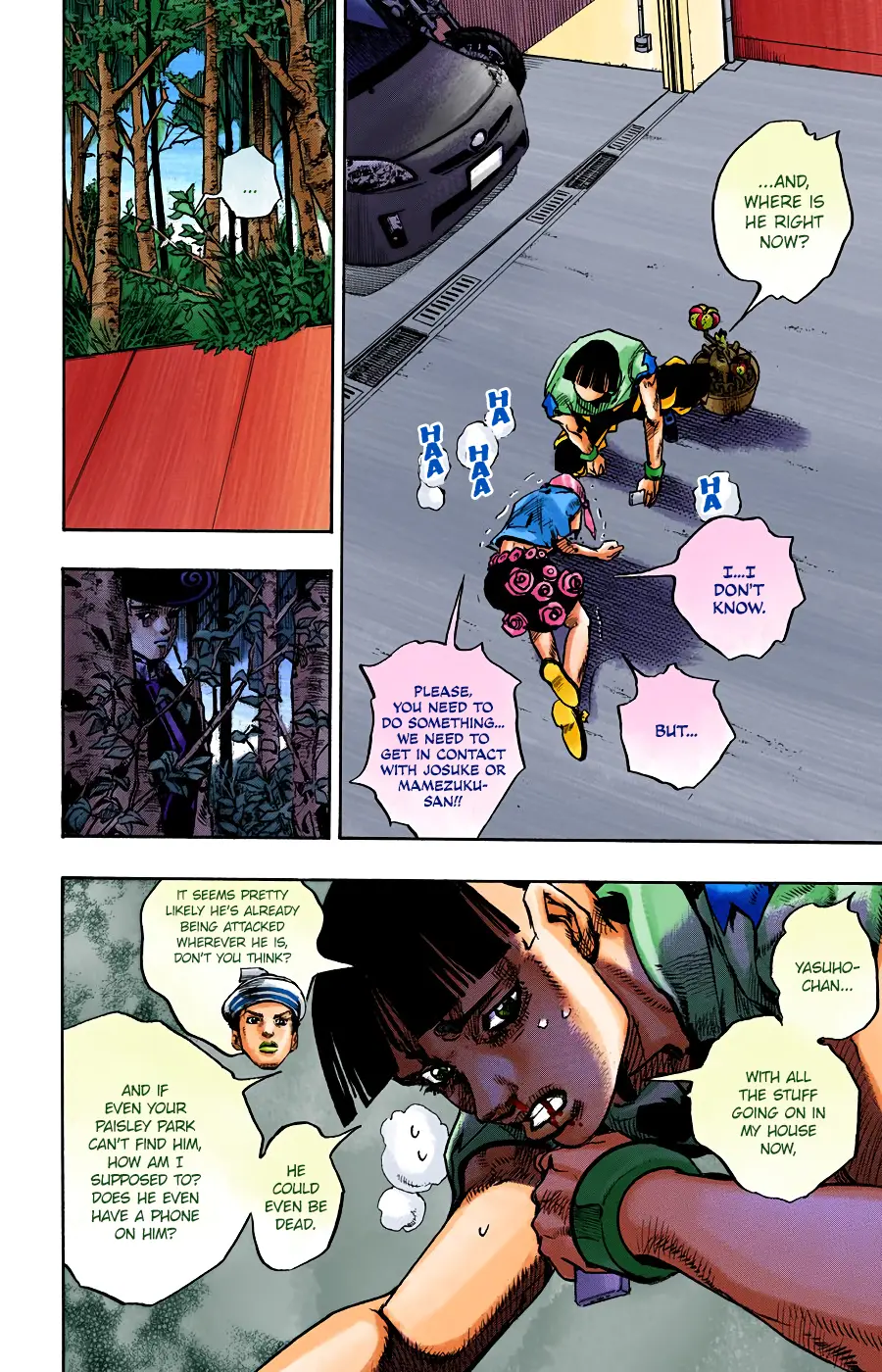 JoJo's Bizarre Adventure, Part 8: JoJolion Colored Manga — Chapter 101 — Page 10