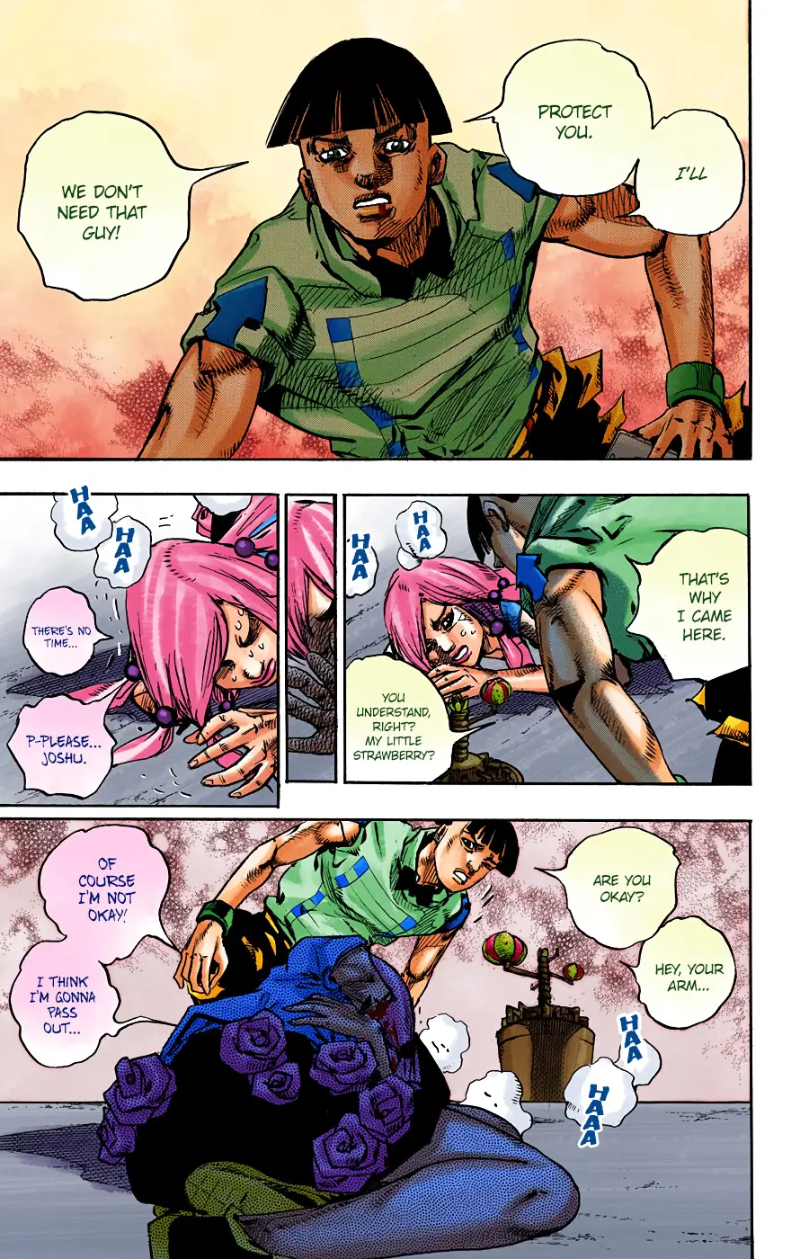 JoJo's Bizarre Adventure, Part 8: JoJolion Colored Manga — Chapter 101 — Page 11