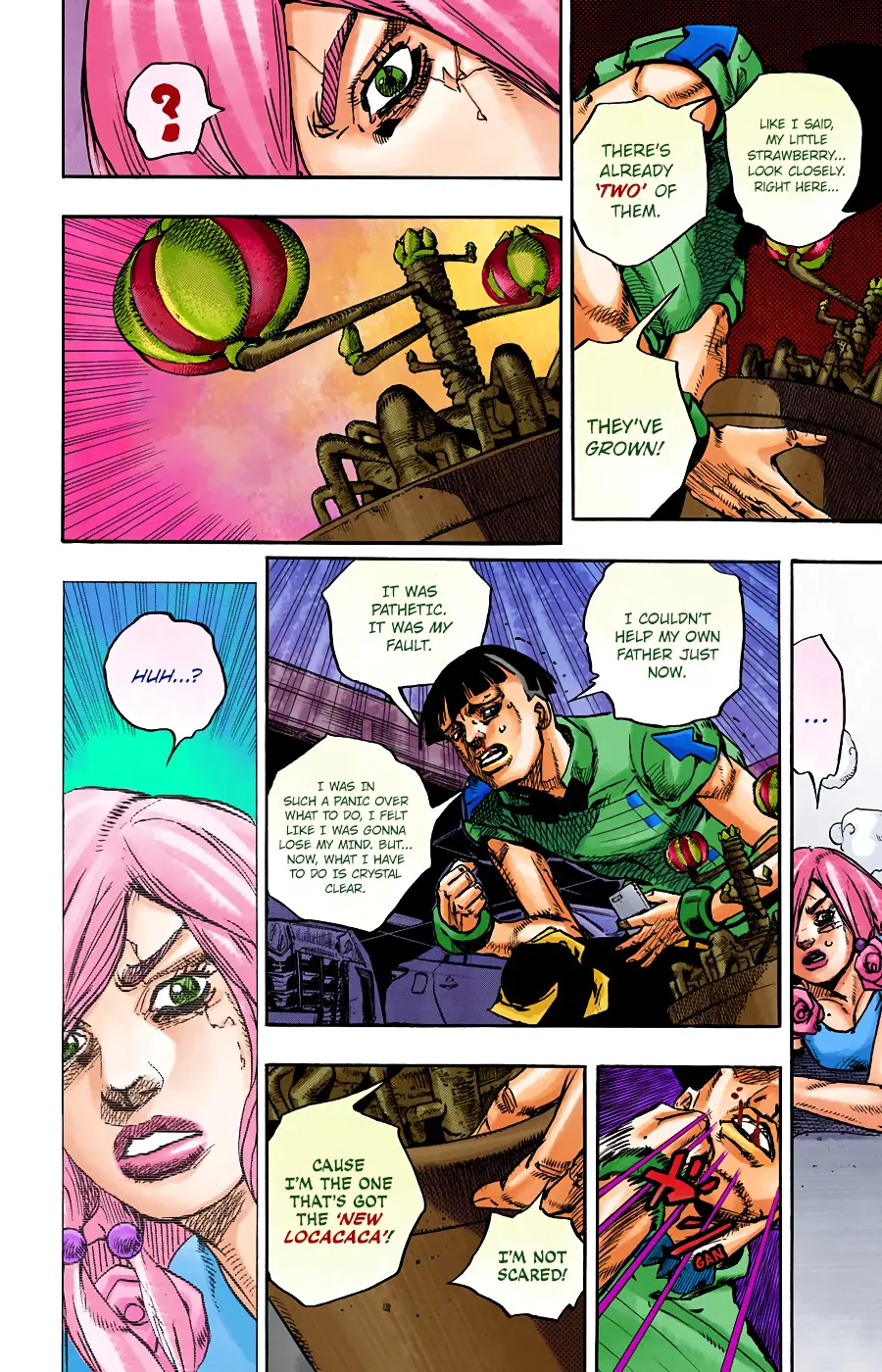 JoJo's Bizarre Adventure, Part 8: JoJolion Colored Manga — Chapter 101 — Page 12