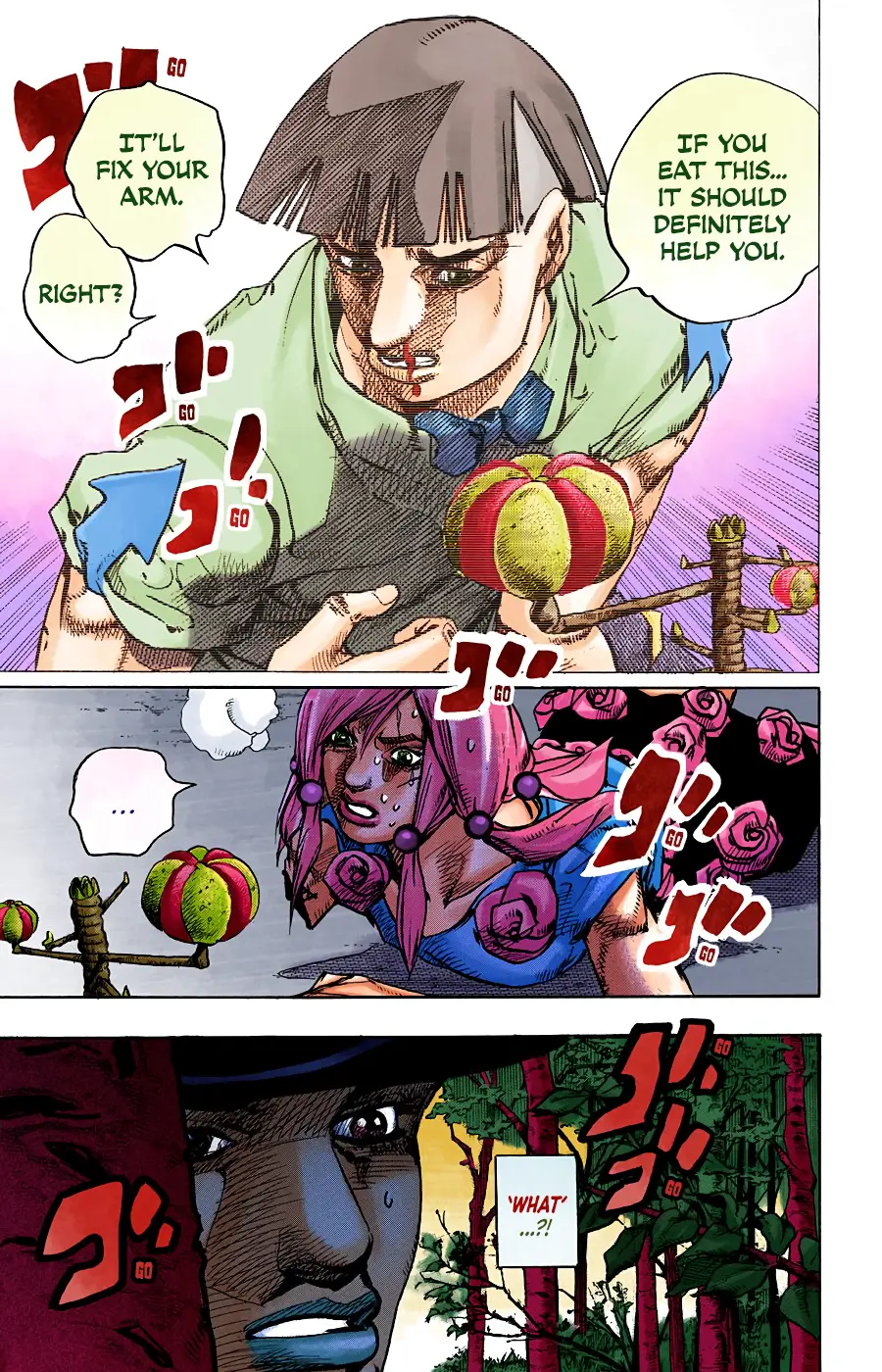 JoJo's Bizarre Adventure, Part 8: JoJolion Colored Manga — Chapter 101 — Page 13