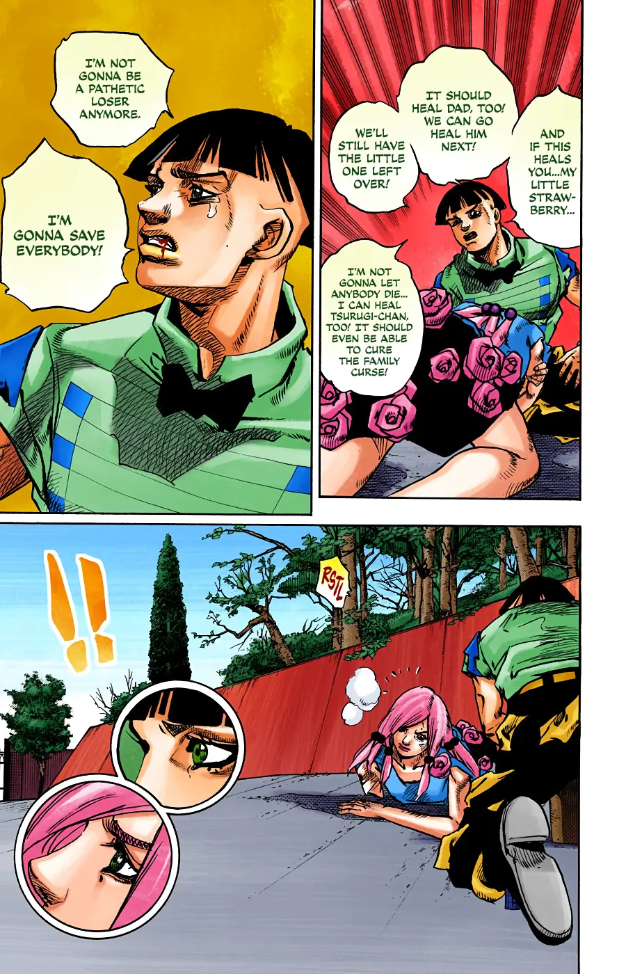 JoJo's Bizarre Adventure, Part 8: JoJolion Colored Manga — Chapter 101 — Page 15