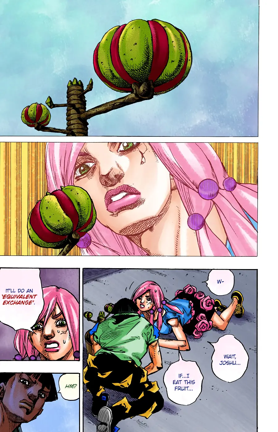 JoJo's Bizarre Adventure, Part 8: JoJolion Colored Manga — Chapter 101 — Page 17