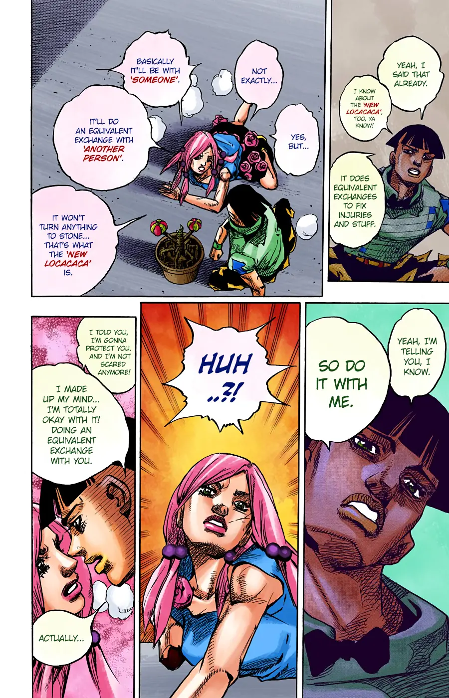 JoJo's Bizarre Adventure, Part 8: JoJolion Colored Manga — Chapter 101 — Page 18