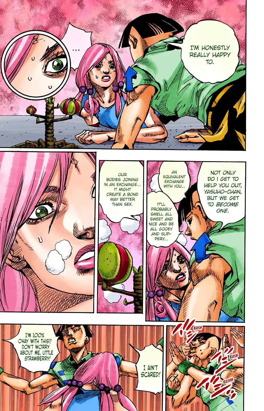 JoJo's Bizarre Adventure, Part 8: JoJolion Colored Manga — Chapter 101 — Page 19