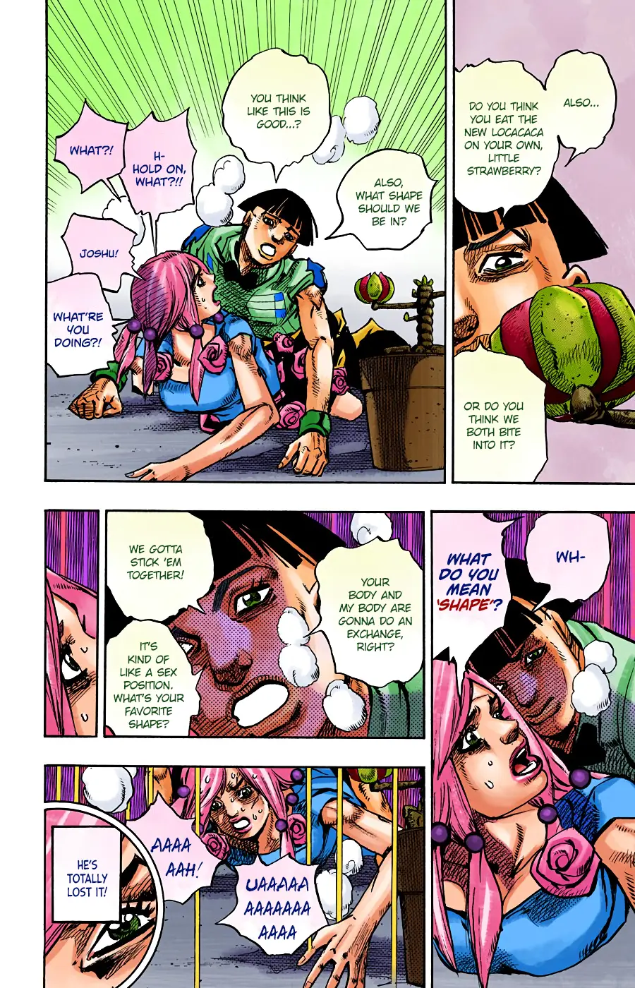 JoJo's Bizarre Adventure, Part 8: JoJolion Colored Manga — Chapter 101 — Page 20