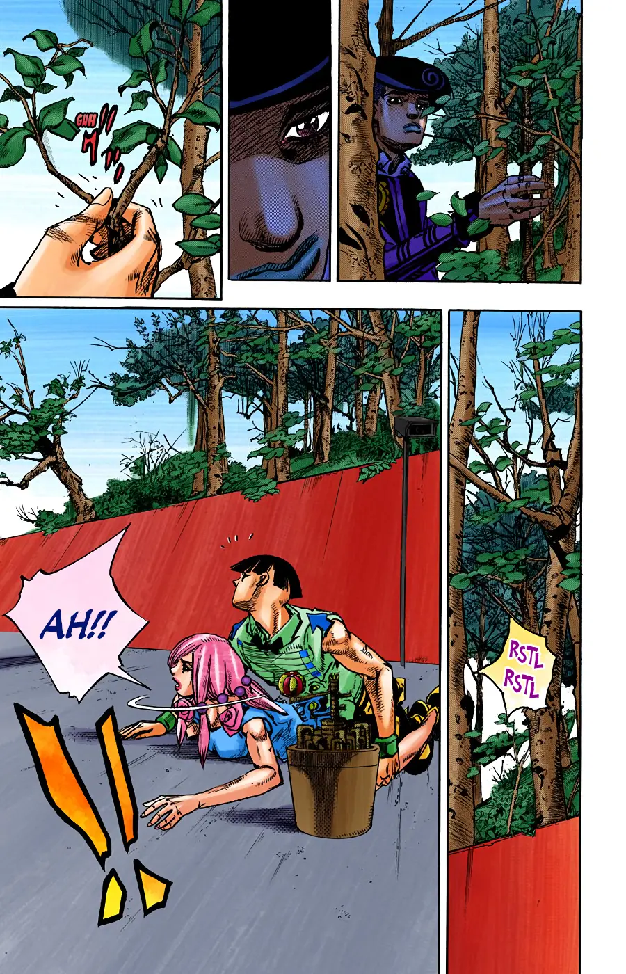 JoJo's Bizarre Adventure, Part 8: JoJolion Colored Manga — Chapter 101 — Page 21