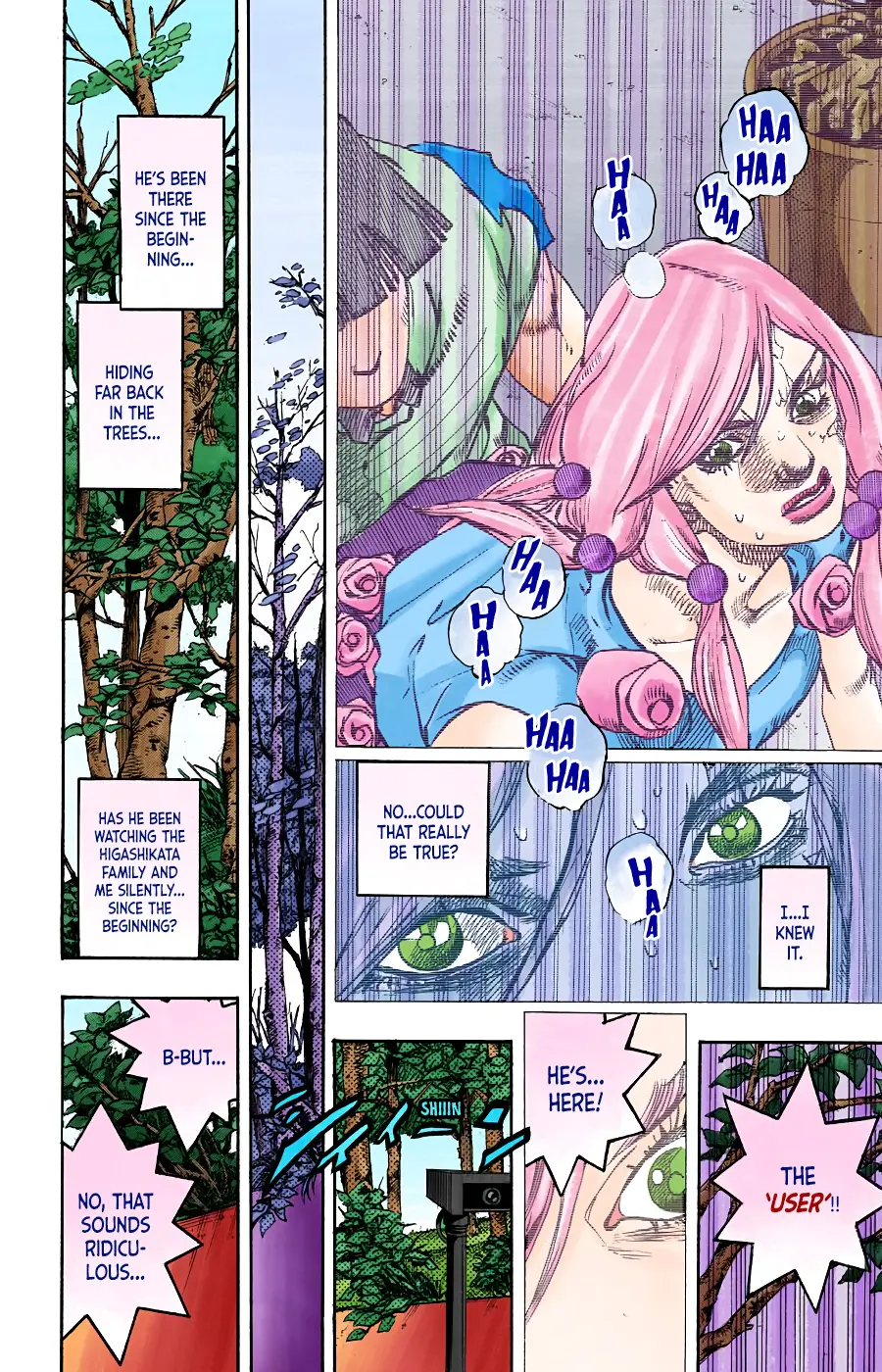 JoJo's Bizarre Adventure, Part 8: JoJolion Colored Manga — Chapter 101 — Page 22