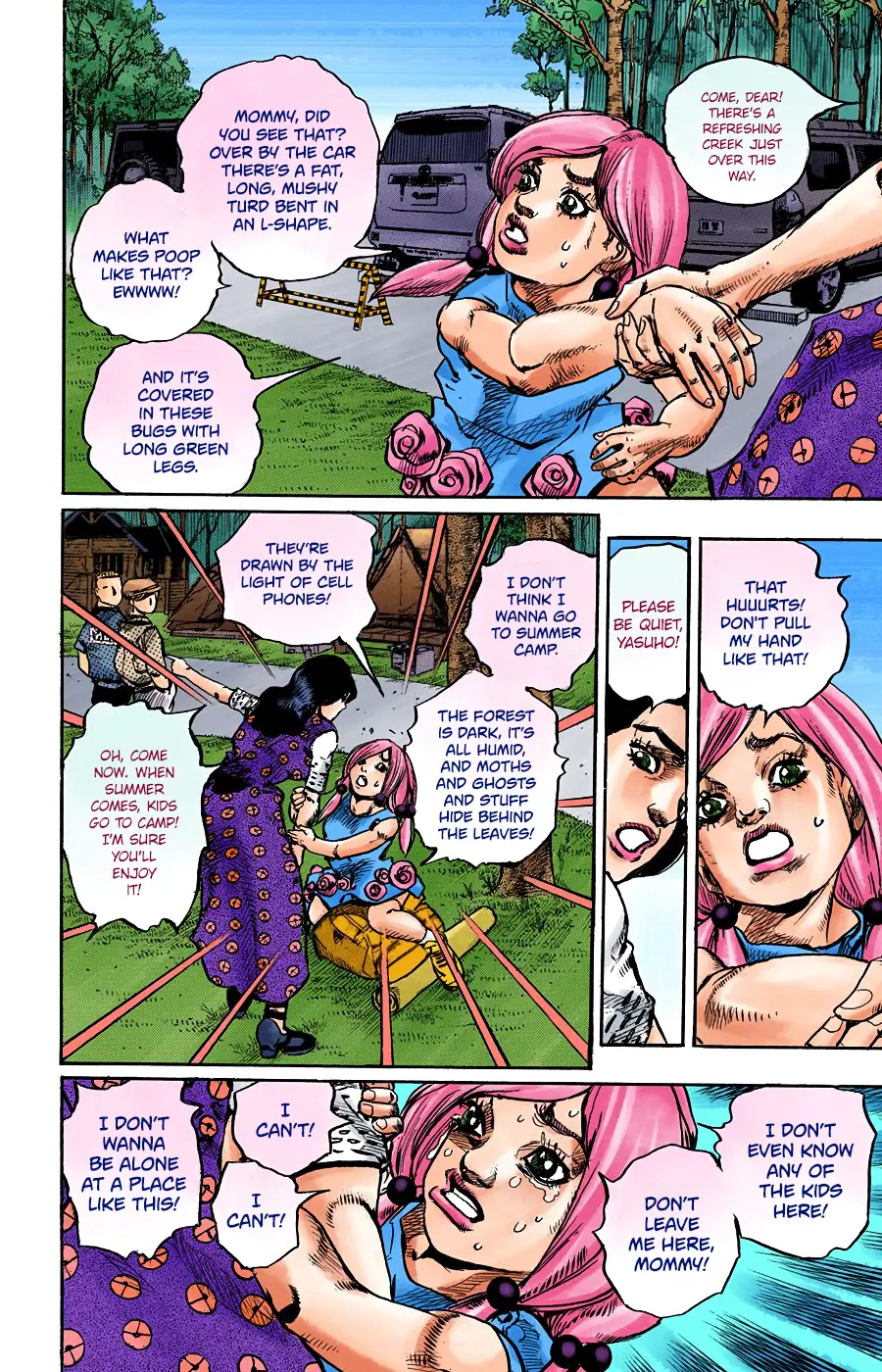 JoJo's Bizarre Adventure, Part 8: JoJolion Colored Manga β Chapter 102 β Page 2