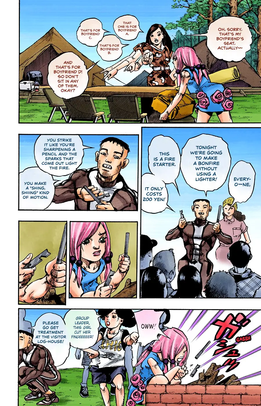 JoJo's Bizarre Adventure, Part 8: JoJolion Colored Manga β Chapter 102 β Page 4