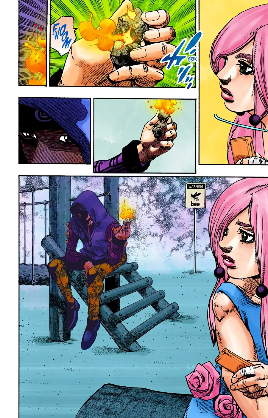 JoJo's Bizarre Adventure, Part 8: JoJolion Colored Manga β Chapter 102 β Page 6
