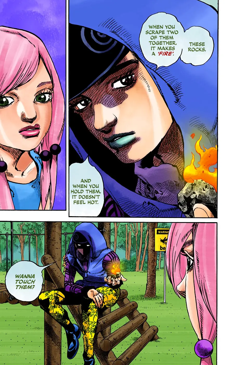 JoJo's Bizarre Adventure, Part 8: JoJolion Colored Manga β Chapter 102 β Page 7