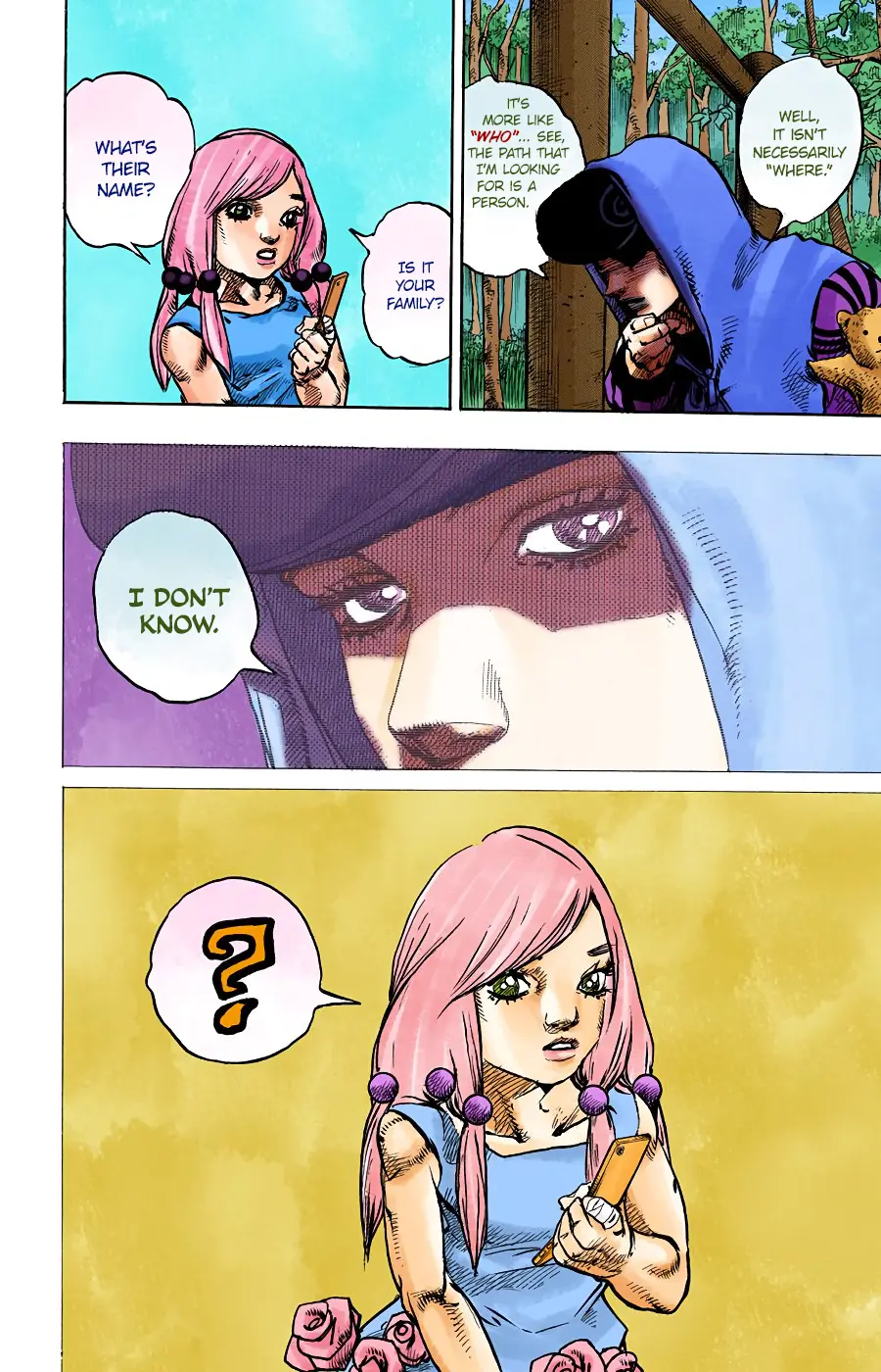 JoJo's Bizarre Adventure, Part 8: JoJolion Colored Manga β Chapter 102 β Page 10