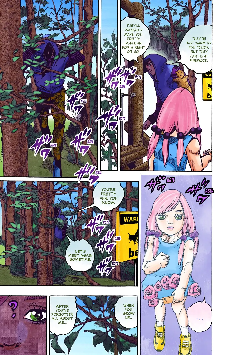JoJo's Bizarre Adventure, Part 8: JoJolion Colored Manga β Chapter 102 β Page 13