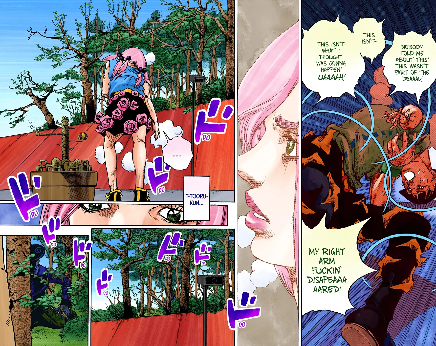 JoJo's Bizarre Adventure, Part 8: JoJolion Colored Manga β Chapter 102 β Page 16