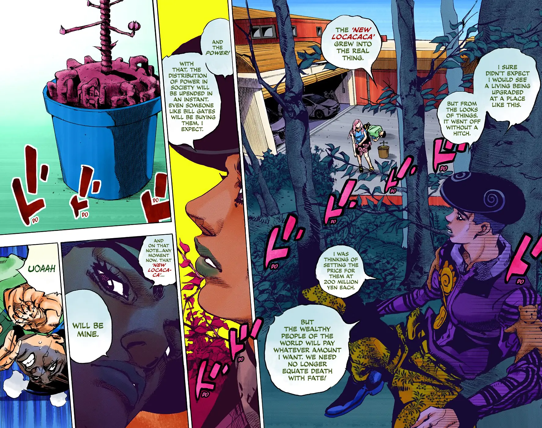 JoJo's Bizarre Adventure, Part 8: JoJolion Colored Manga β Chapter 102 β Page 17