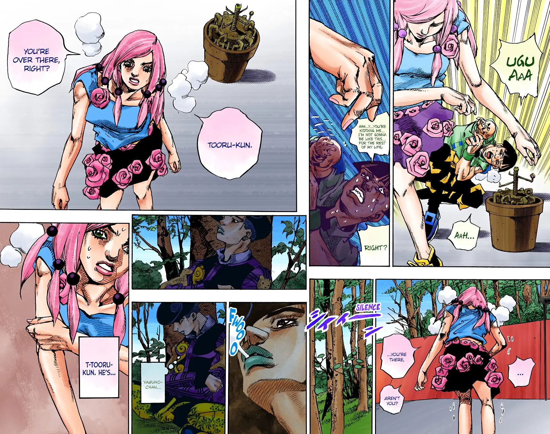 JoJo's Bizarre Adventure, Part 8: JoJolion Colored Manga β Chapter 102 β Page 18