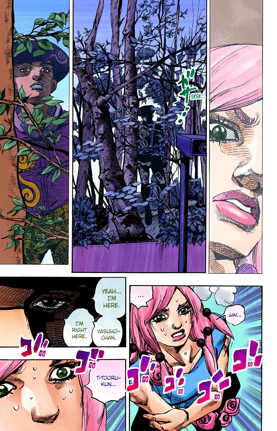 JoJo's Bizarre Adventure, Part 8: JoJolion Colored Manga β Chapter 102 β Page 20