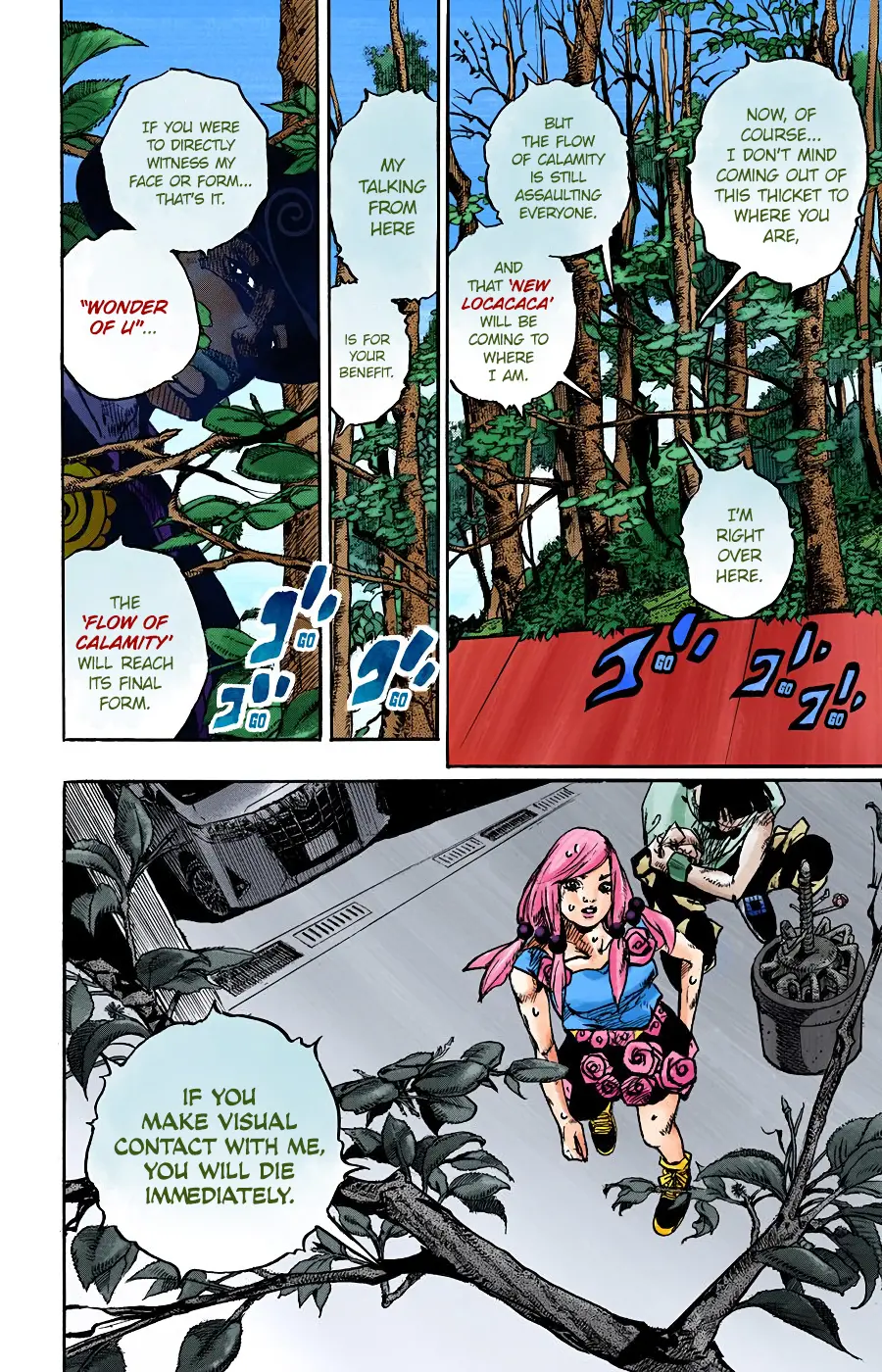 JoJo's Bizarre Adventure, Part 8: JoJolion Colored Manga β Chapter 102 β Page 21