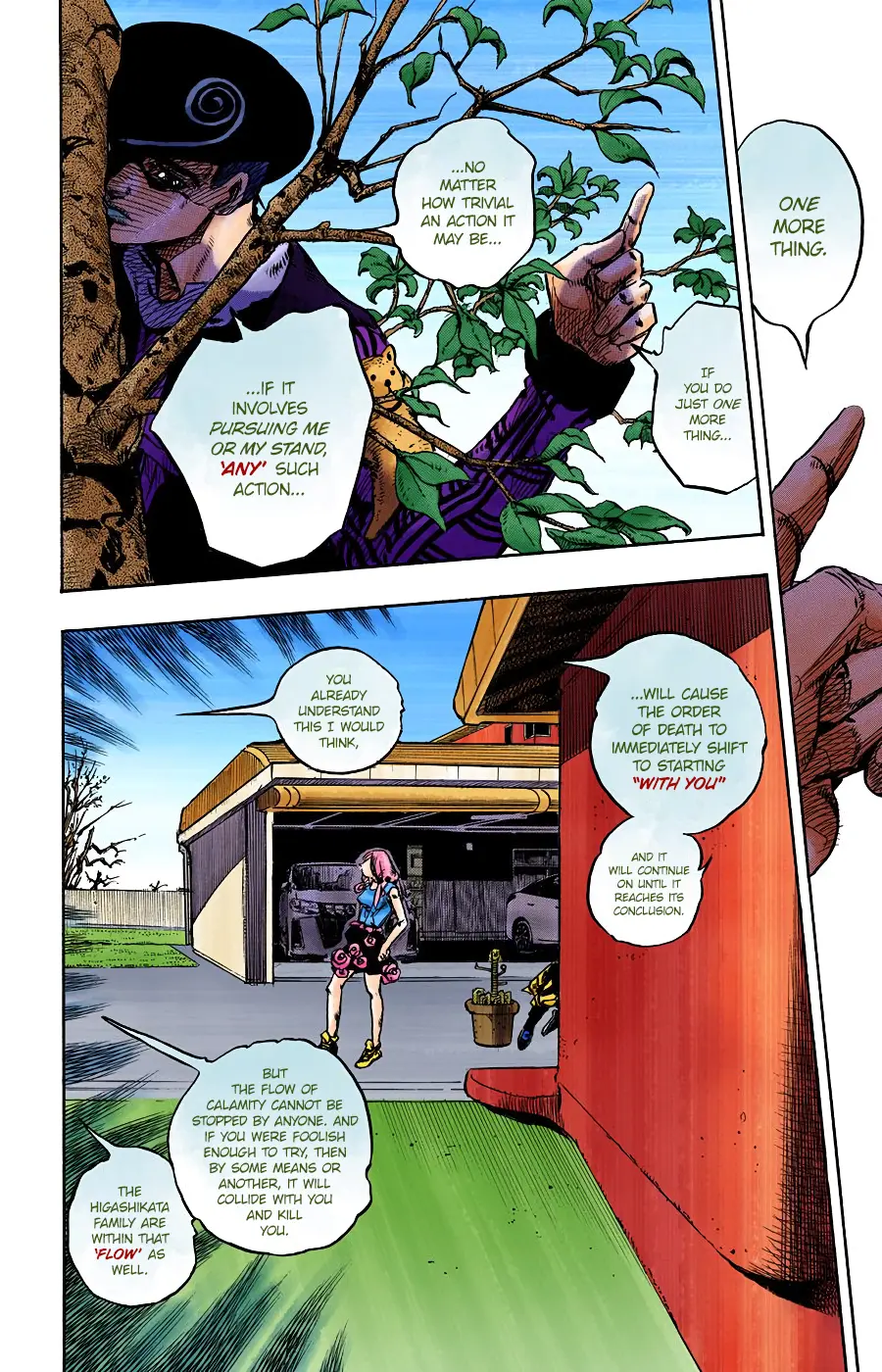 JoJo's Bizarre Adventure, Part 8: JoJolion Colored Manga β Chapter 102 β Page 23