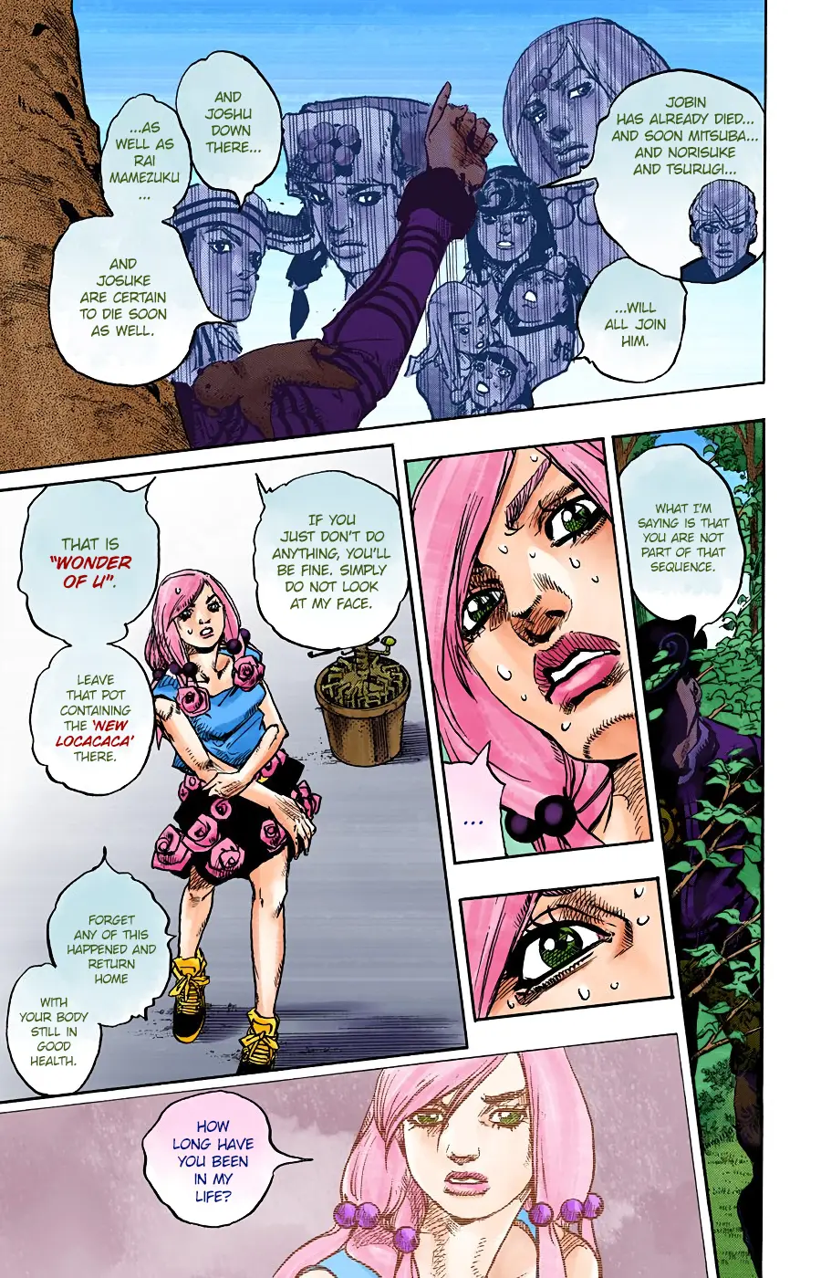JoJo's Bizarre Adventure, Part 8: JoJolion Colored Manga β Chapter 102 β Page 24