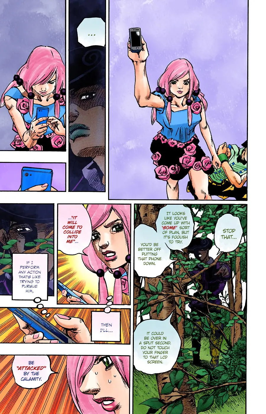 JoJo's Bizarre Adventure, Part 8: JoJolion Colored Manga β Chapter 102 β Page 26