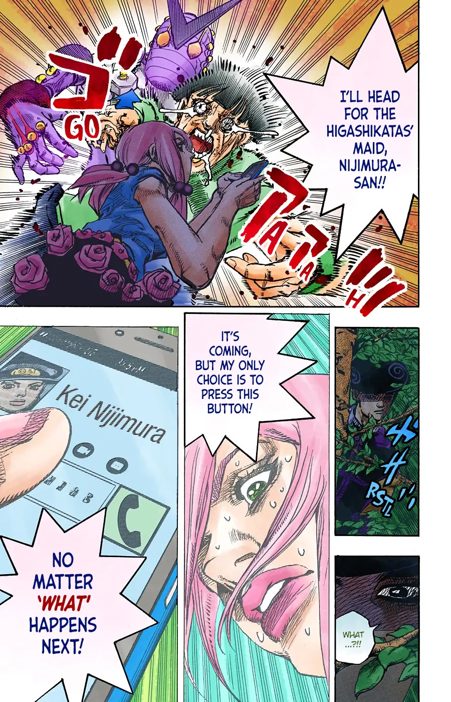 JoJo's Bizarre Adventure, Part 8: JoJolion Colored Manga β Chapter 102 β Page 32