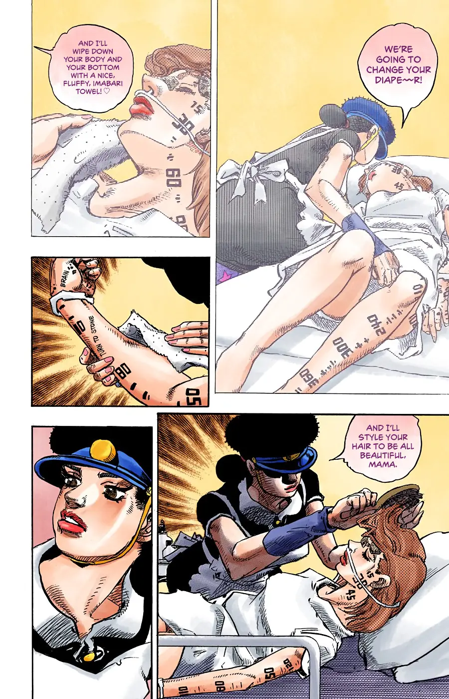 JoJo's Bizarre Adventure, Part 8: JoJolion Colored Manga β Chapter 102 β Page 35