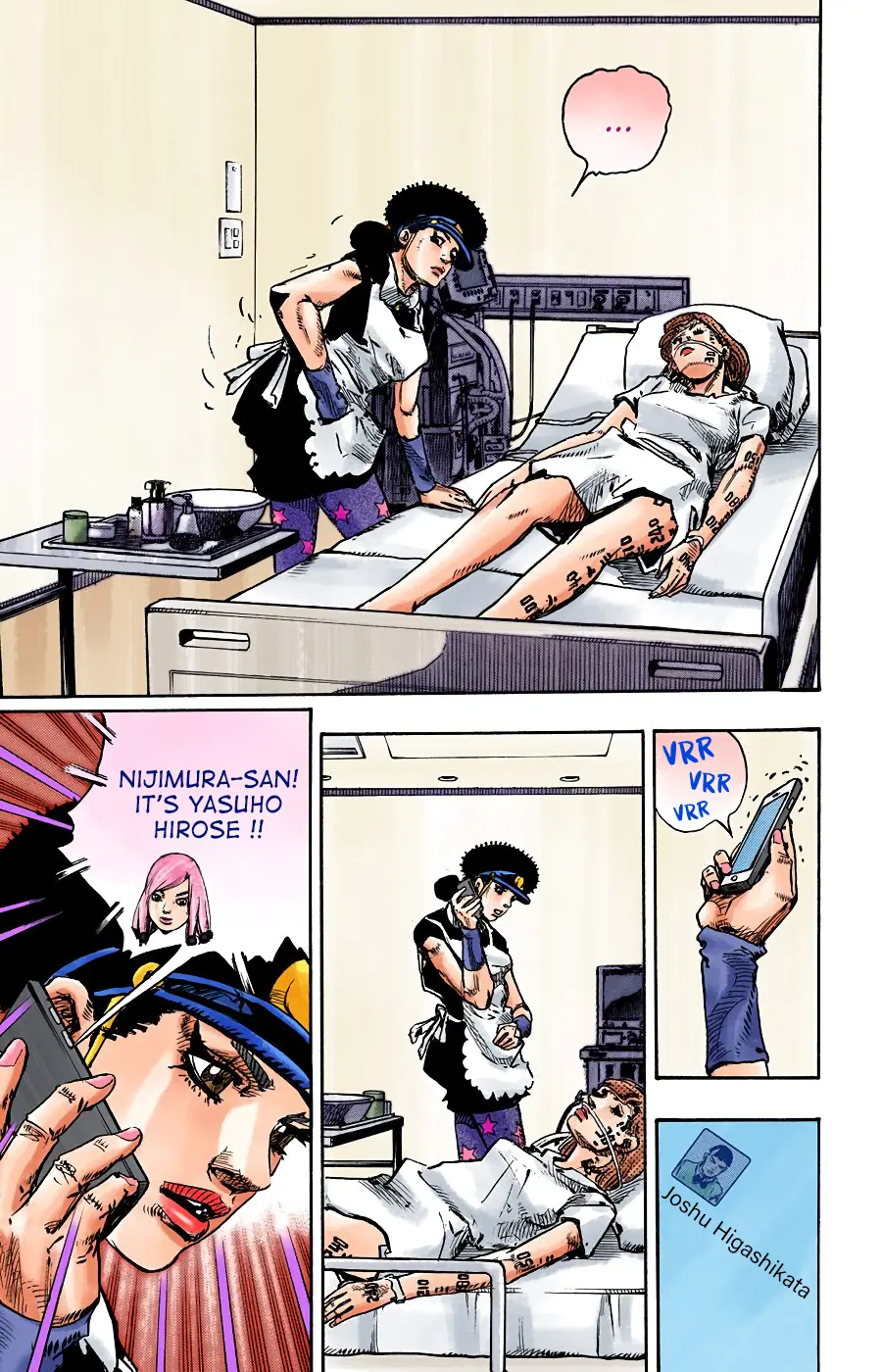 JoJo's Bizarre Adventure, Part 8: JoJolion Colored Manga β Chapter 102 β Page 36