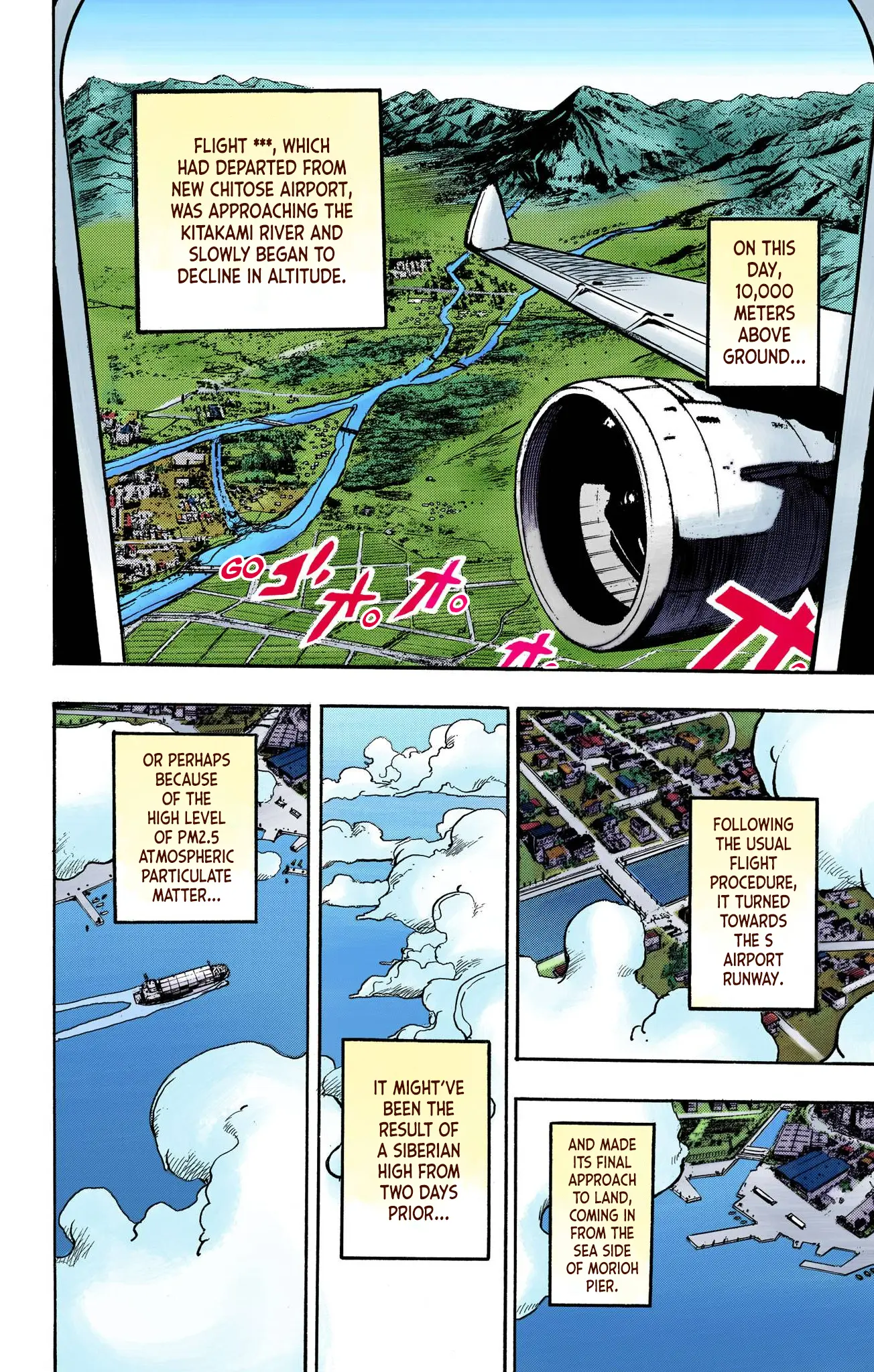 JoJo's Bizarre Adventure, Part 8: JoJolion Colored Manga β Chapter 103 β Page 7