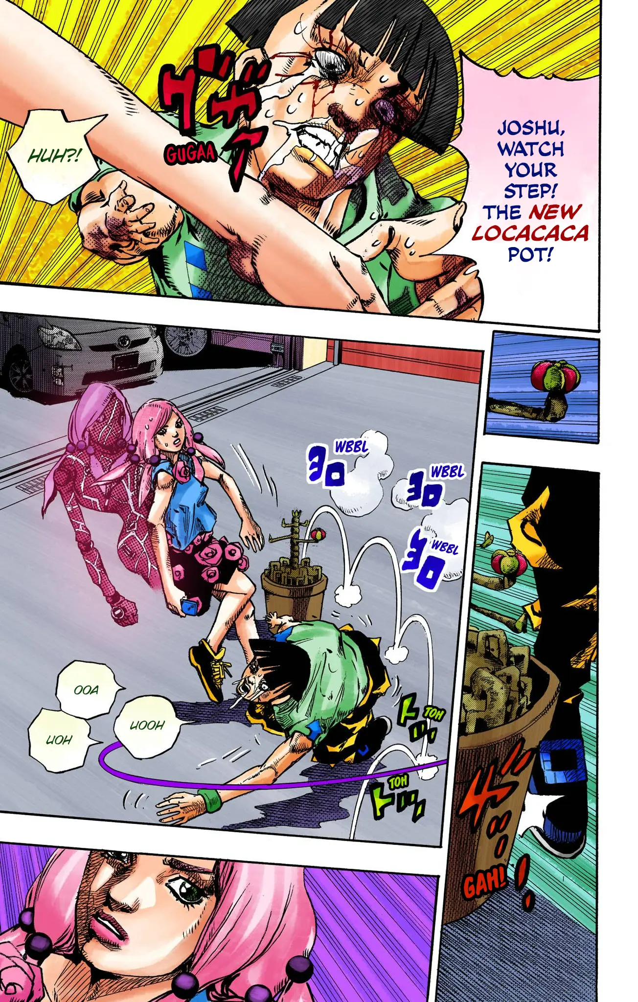 JoJo's Bizarre Adventure, Part 8: JoJolion Colored Manga β Chapter 103 β Page 11