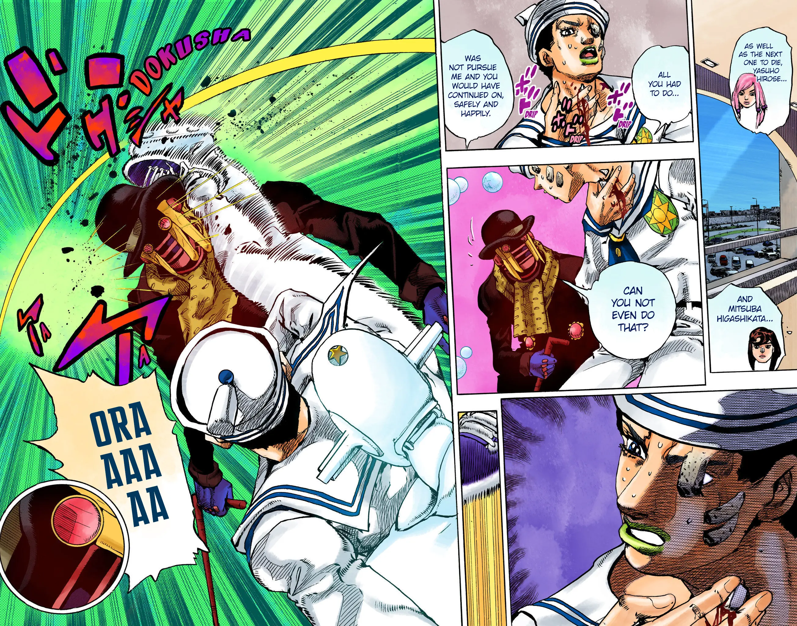 JoJo's Bizarre Adventure, Part 8: JoJolion Colored Manga β Chapter 103 β Page 28