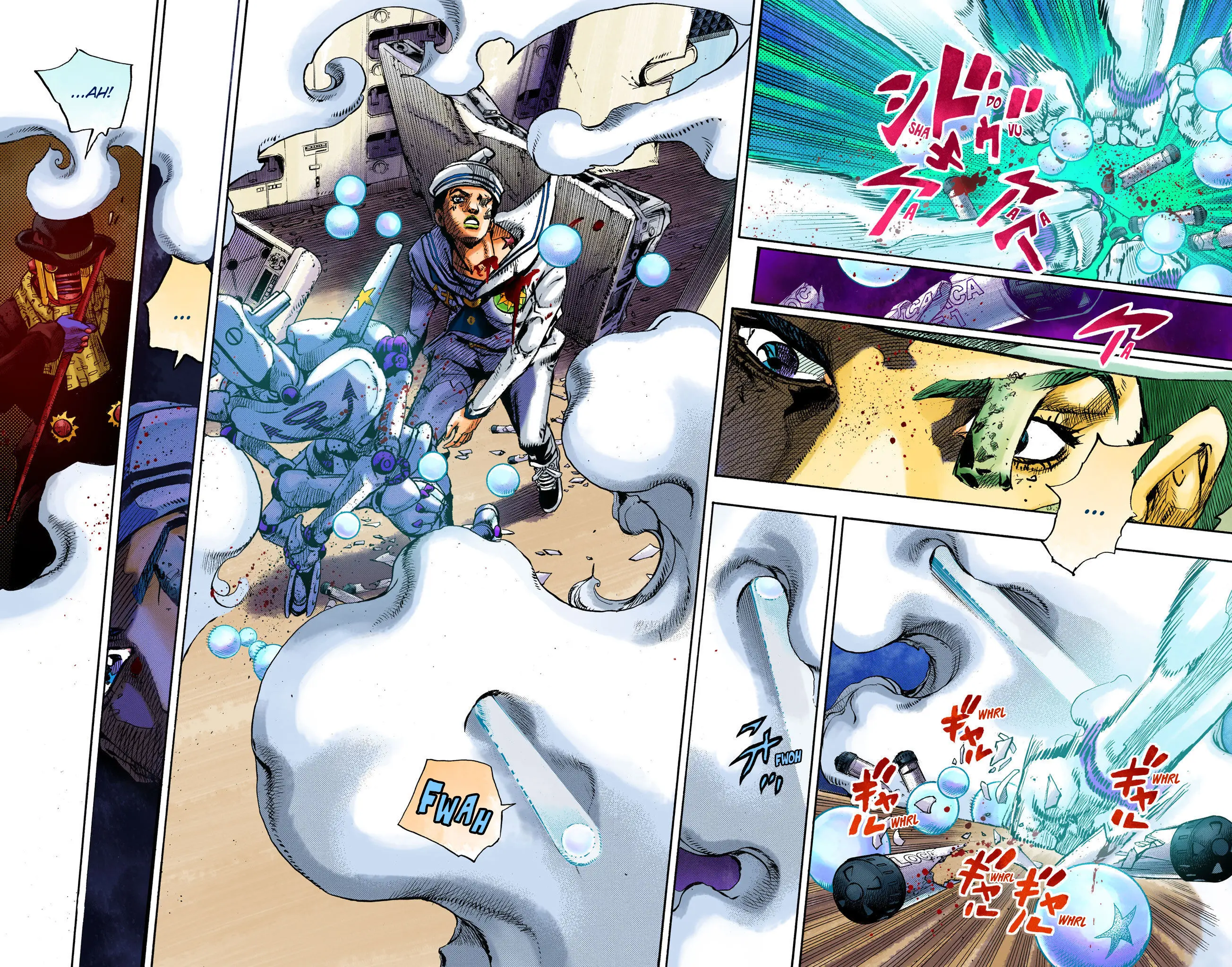 JoJo's Bizarre Adventure, Part 8: JoJolion Colored Manga β Chapter 104 β Page 4
