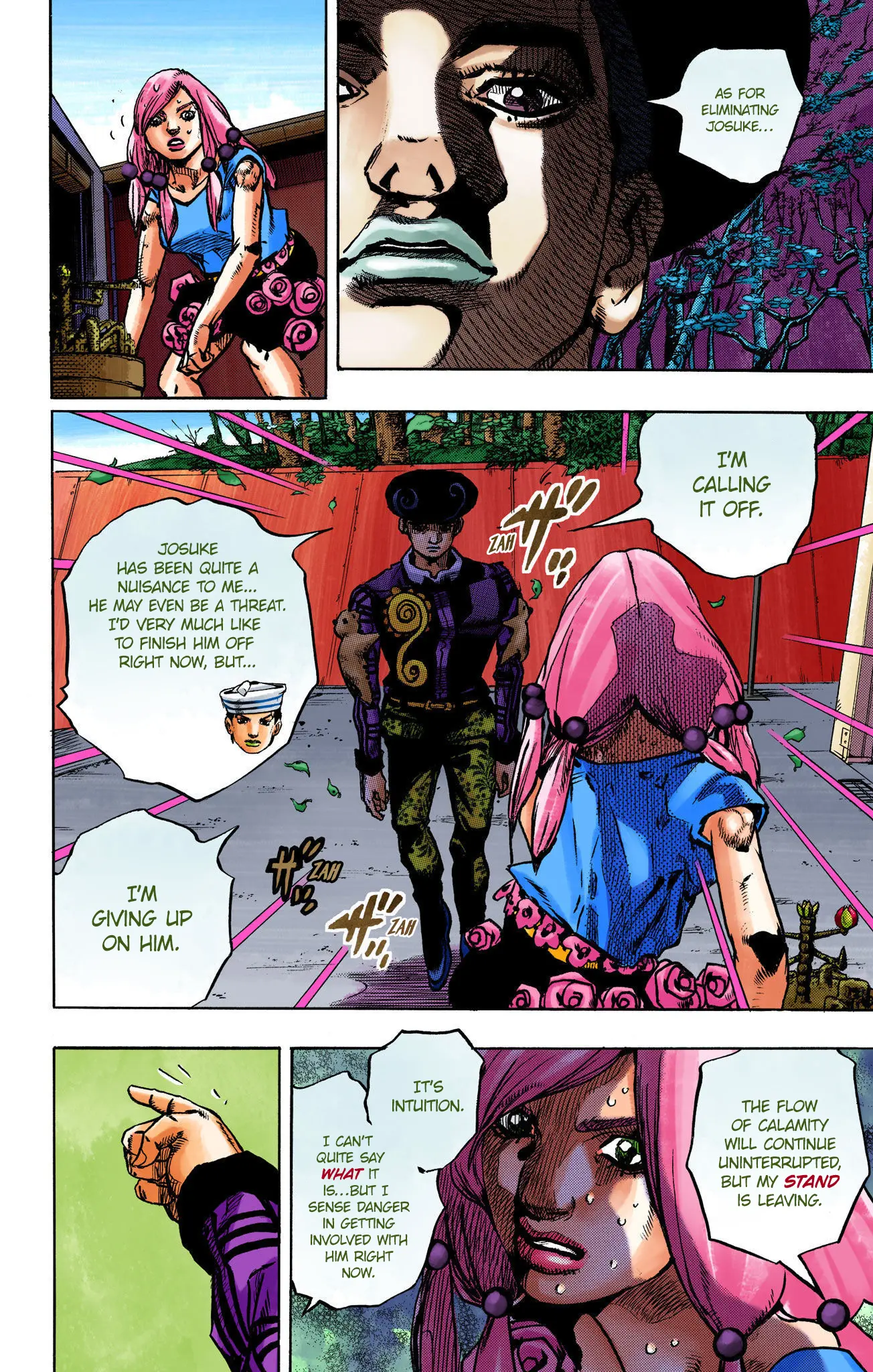 JoJo's Bizarre Adventure, Part 8: JoJolion Colored Manga β Chapter 104 β Page 17