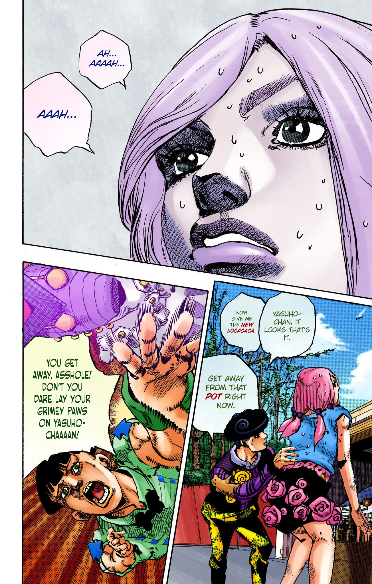JoJo's Bizarre Adventure, Part 8: JoJolion Colored Manga β Chapter 104 β Page 27