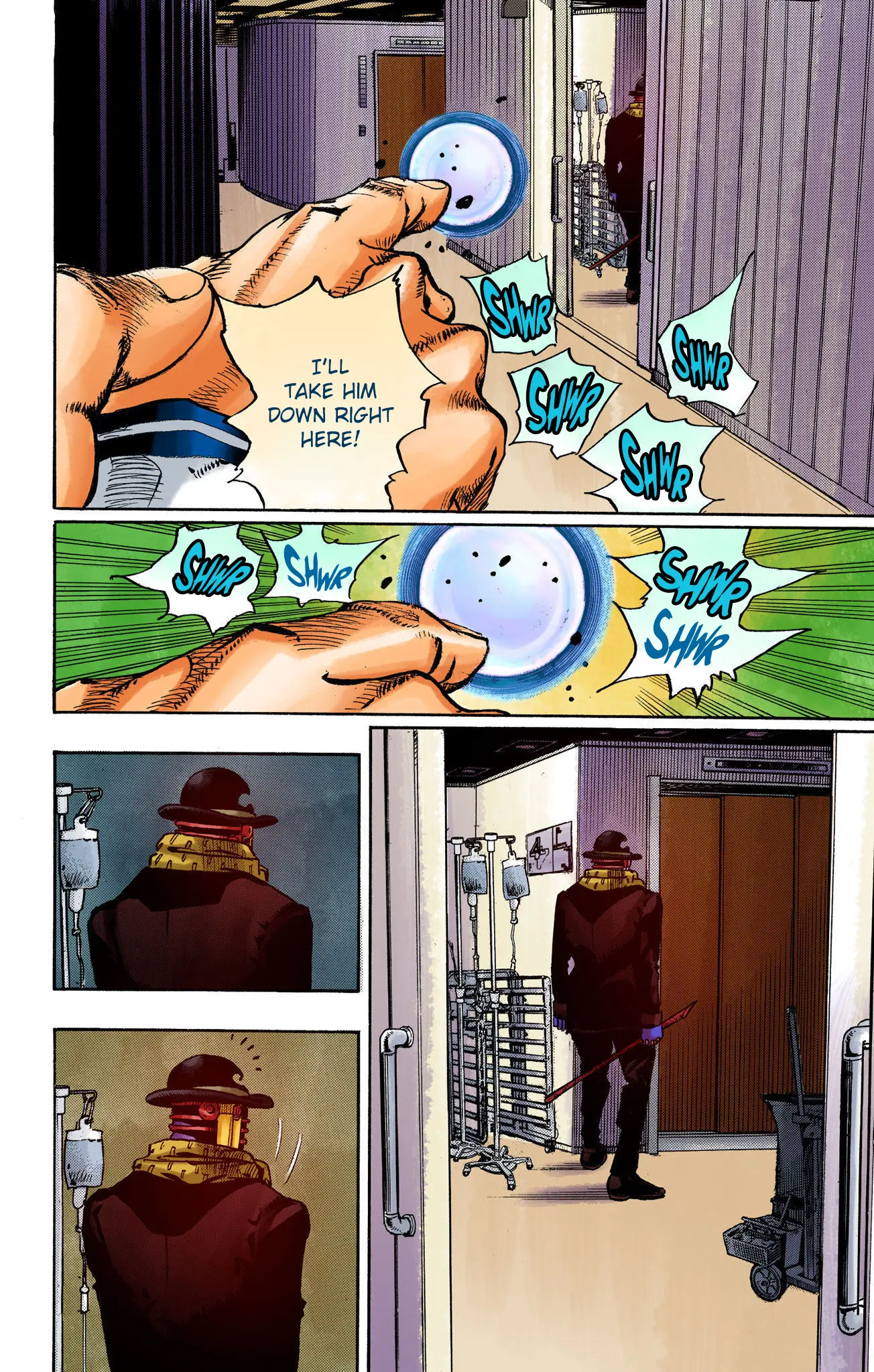 JoJo's Bizarre Adventure, Part 8: JoJolion Colored Manga β Chapter 104 β Page 33