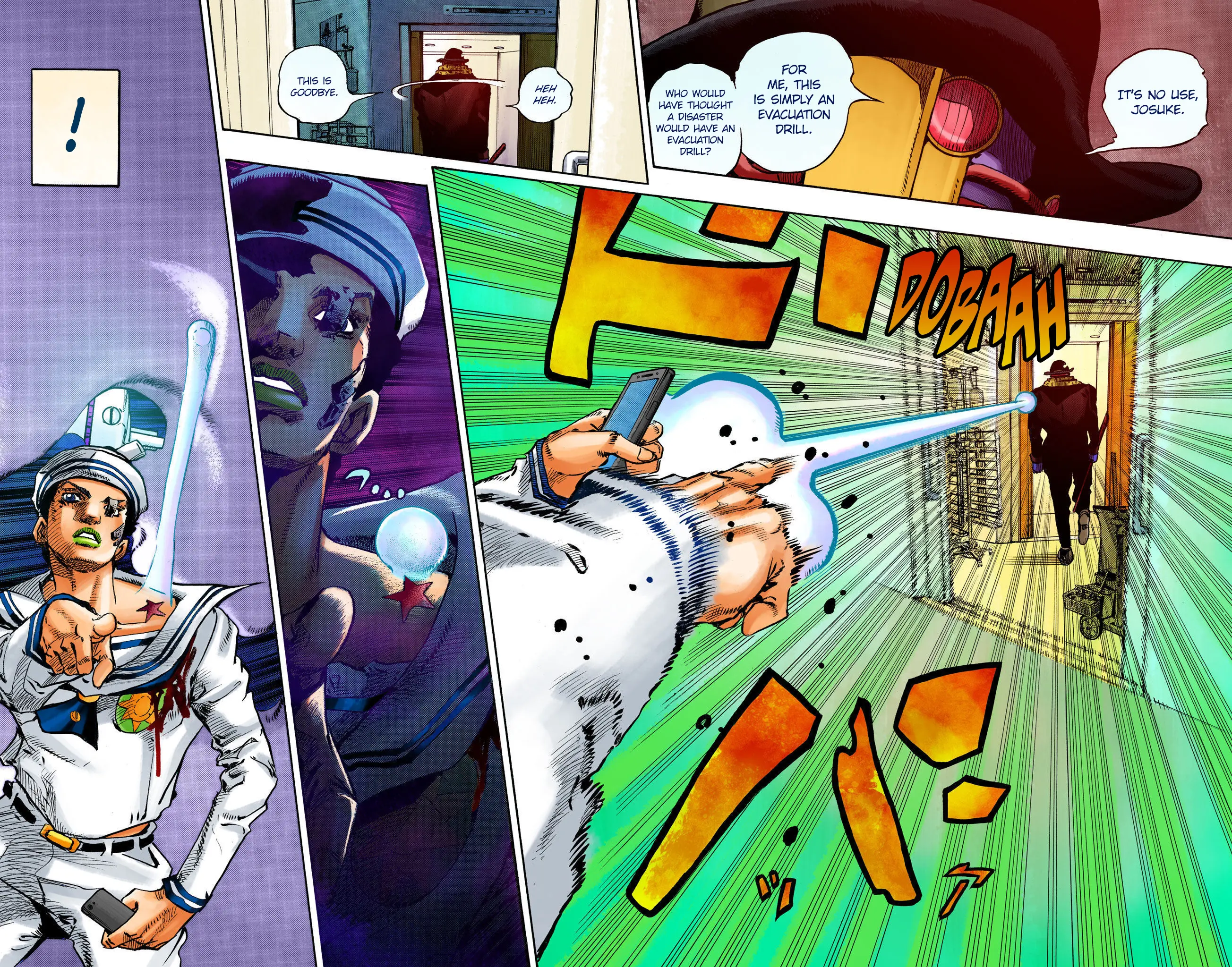 JoJo's Bizarre Adventure, Part 8: JoJolion Colored Manga β Chapter 104 β Page 35
