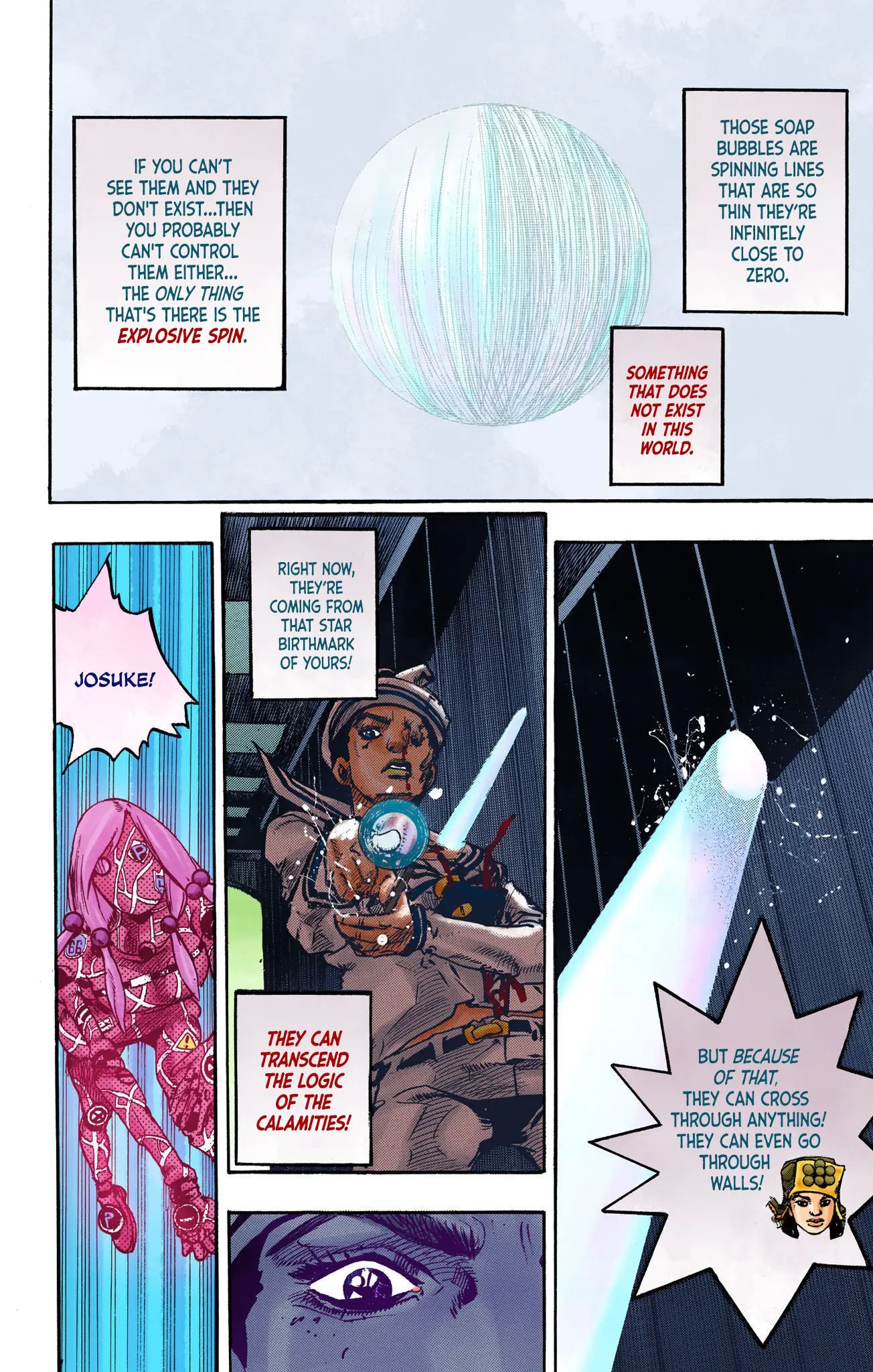 JoJo's Bizarre Adventure, Part 8: JoJolion Colored Manga β Chapter 105 β Page 6