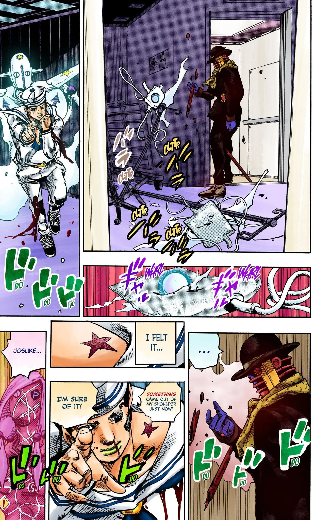 JoJo's Bizarre Adventure, Part 8: JoJolion Colored Manga β Chapter 105 β Page 9