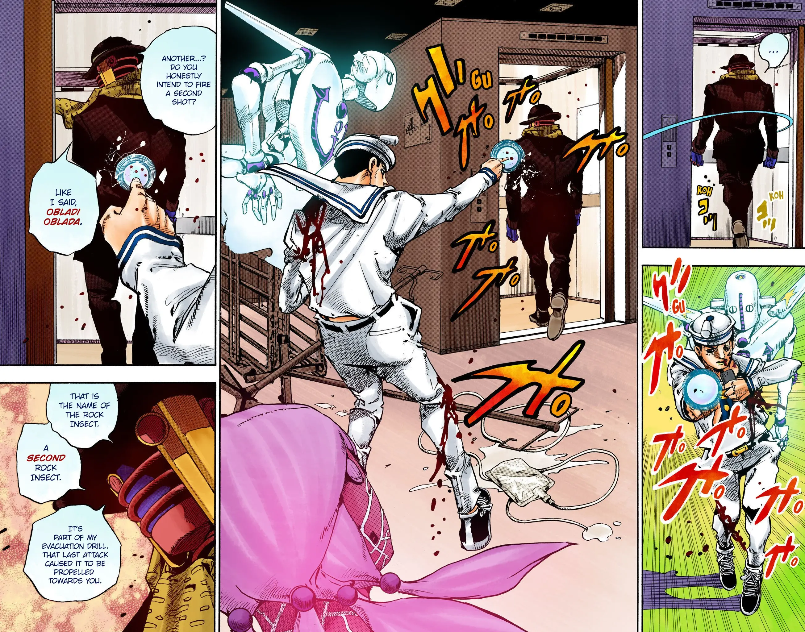 JoJo's Bizarre Adventure, Part 8: JoJolion Colored Manga β Chapter 105 β Page 10