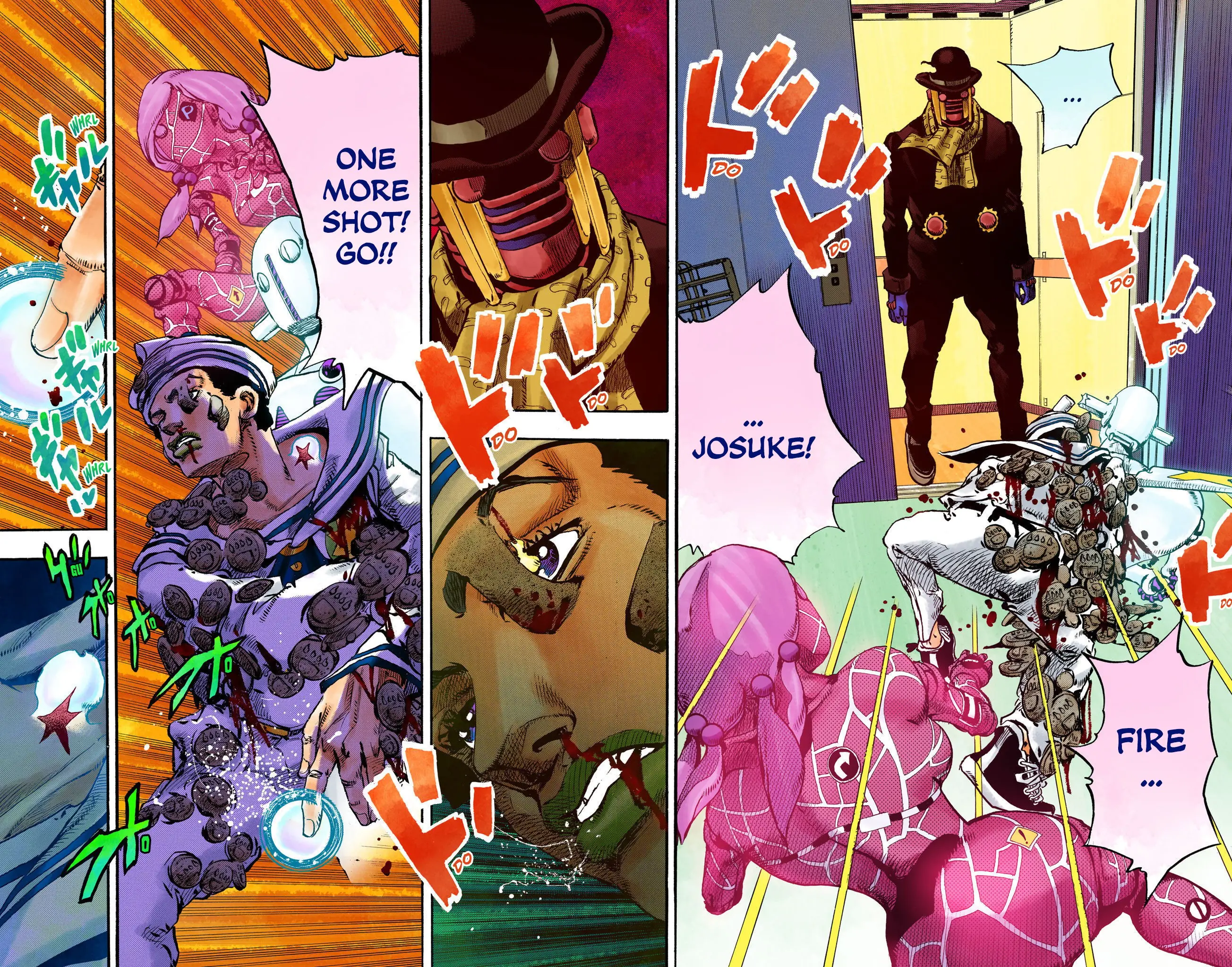 JoJo's Bizarre Adventure, Part 8: JoJolion Colored Manga β Chapter 105 β Page 24