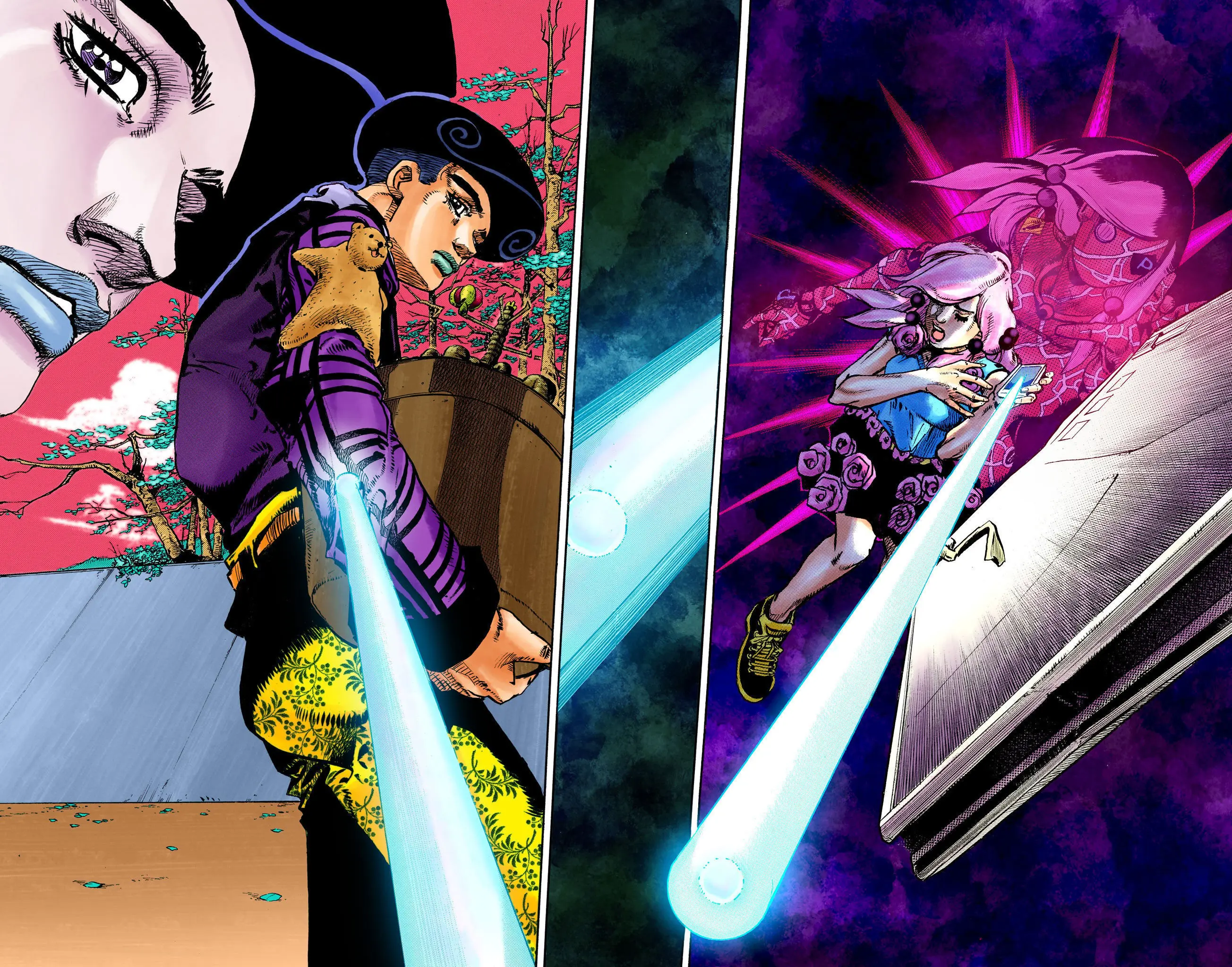 JoJo's Bizarre Adventure, Part 8: JoJolion Colored Manga β Chapter 105 β Page 33