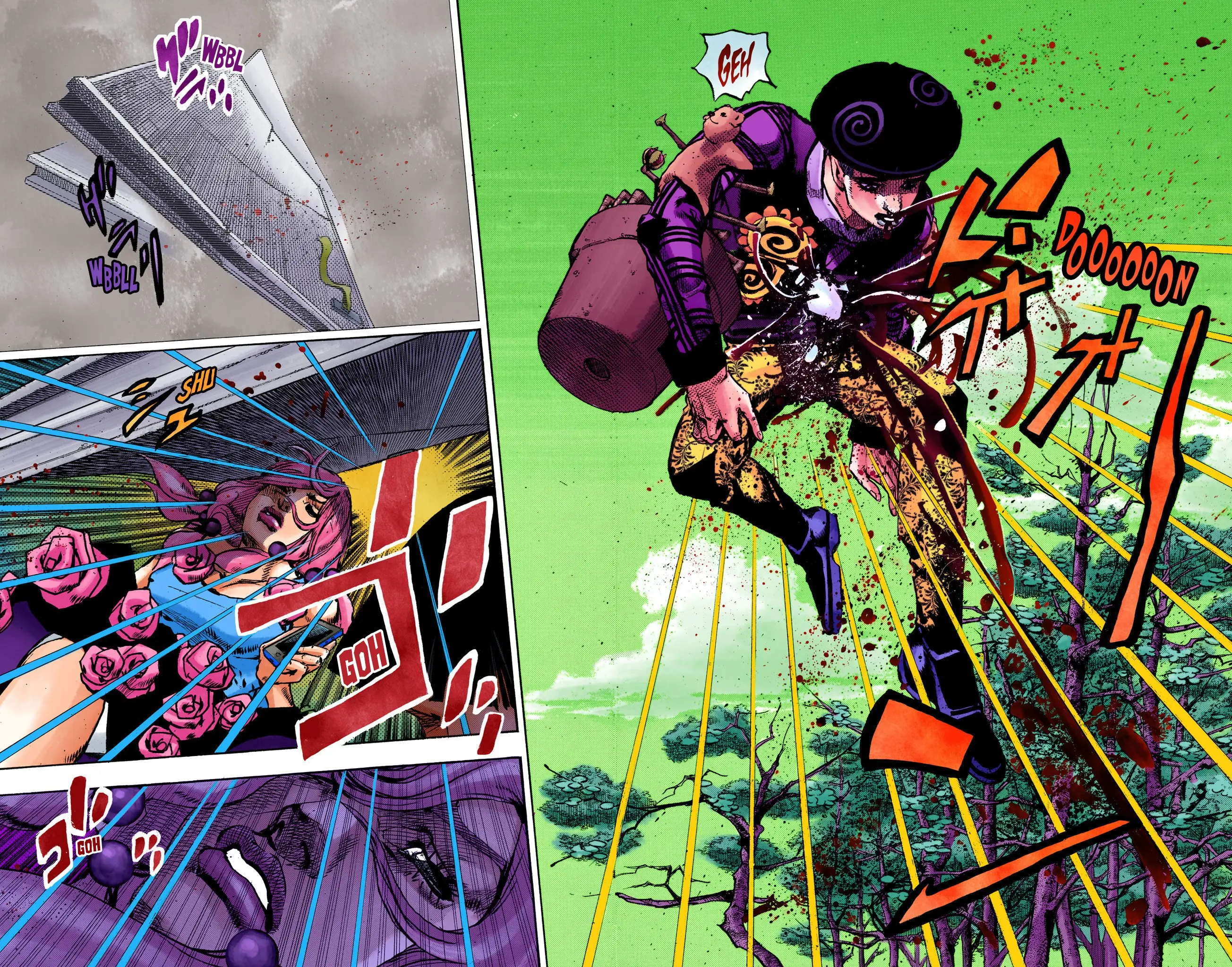 JoJo's Bizarre Adventure, Part 8: JoJolion Colored Manga β Chapter 106 β Page 7