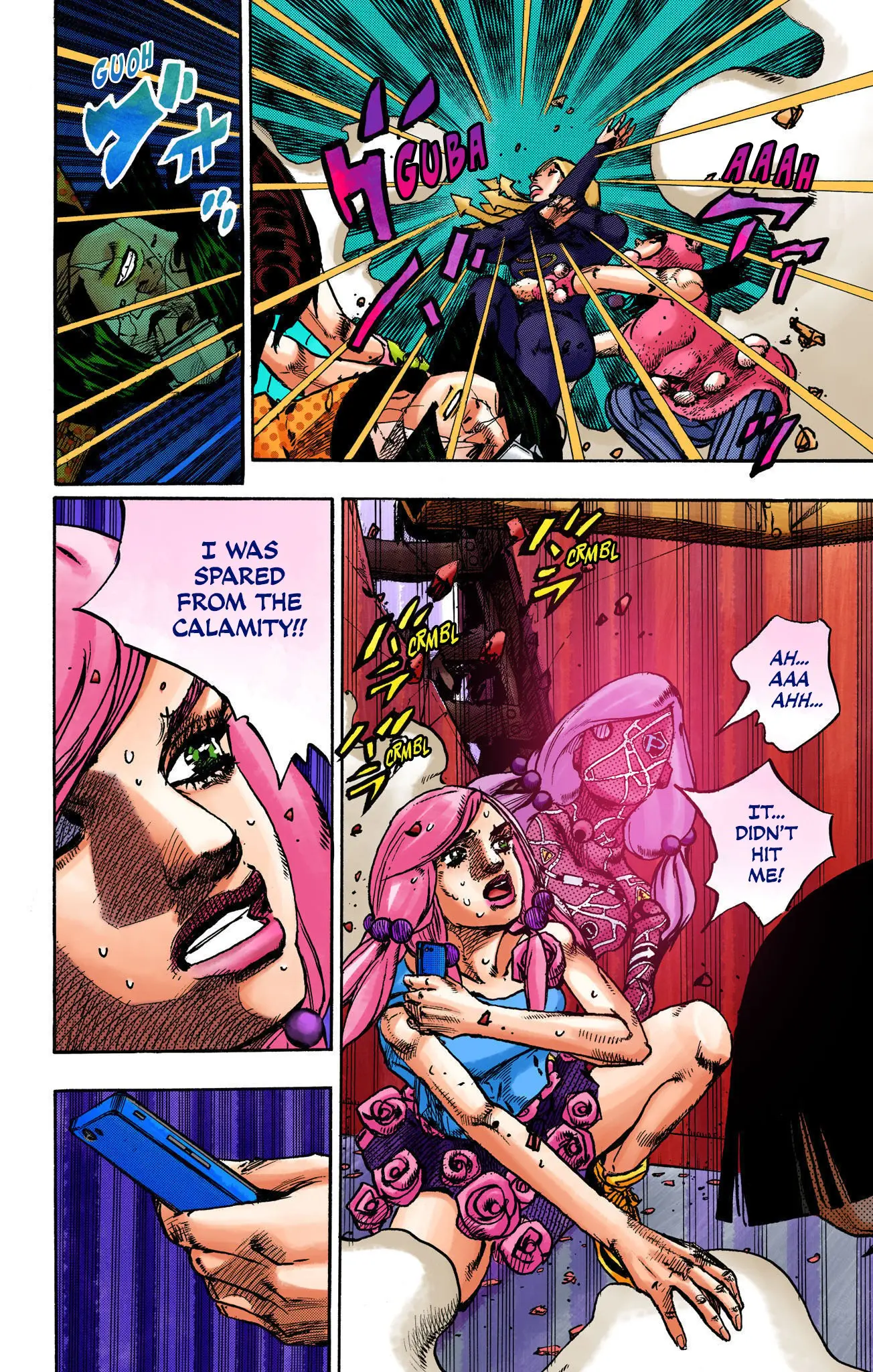 JoJo's Bizarre Adventure, Part 8: JoJolion Colored Manga β Chapter 106 β Page 10