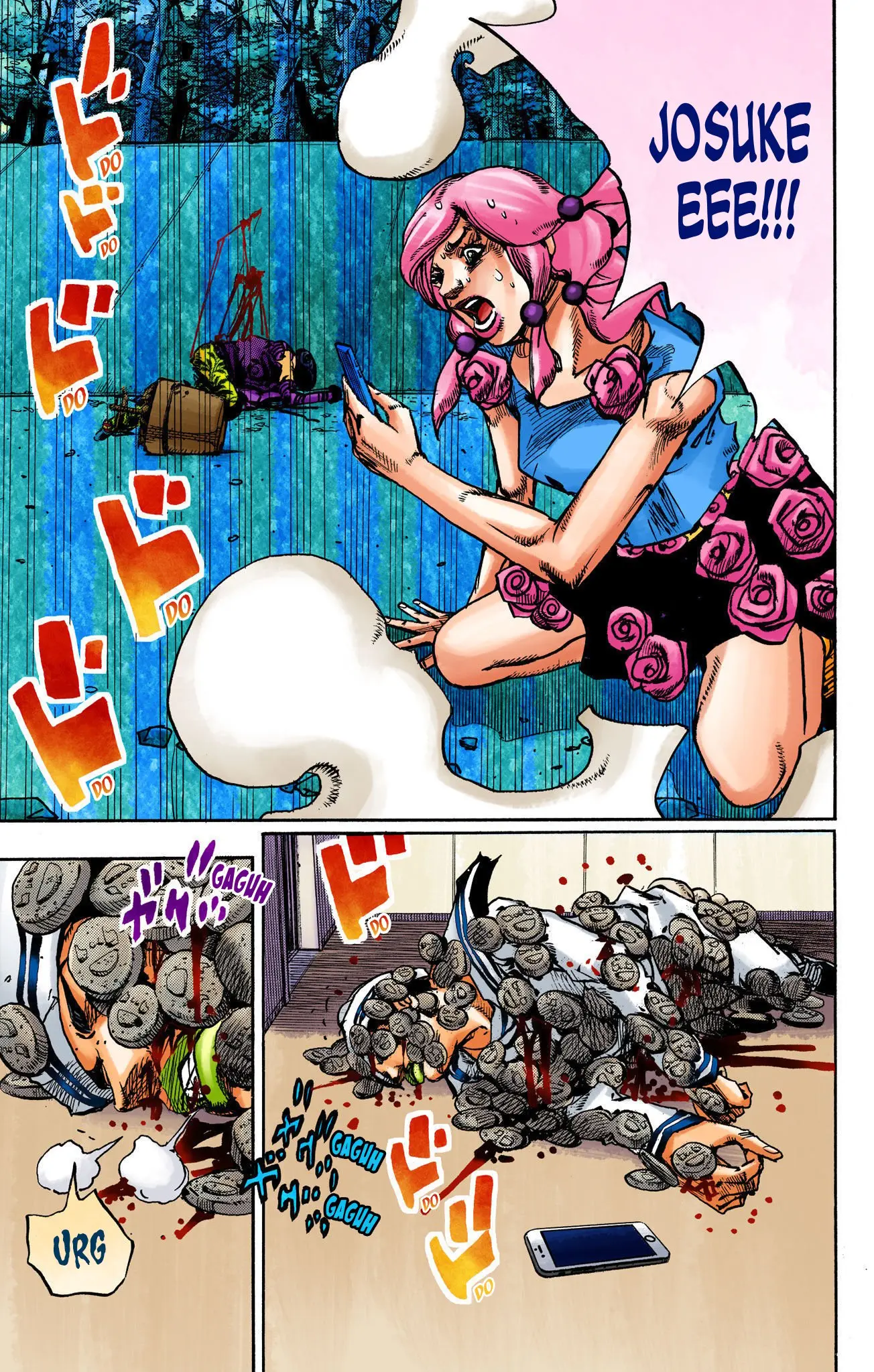JoJo's Bizarre Adventure, Part 8: JoJolion Colored Manga β Chapter 106 β Page 11