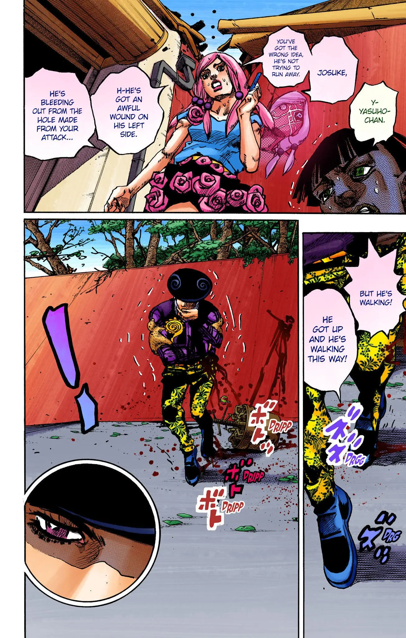 JoJo's Bizarre Adventure, Part 8: JoJolion Colored Manga β Chapter 106 β Page 18