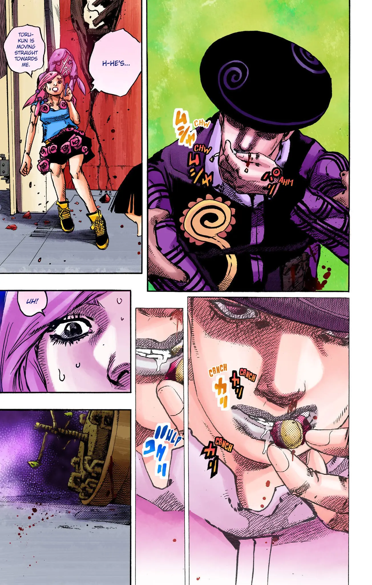 JoJo's Bizarre Adventure, Part 8: JoJolion Colored Manga β Chapter 106 β Page 19