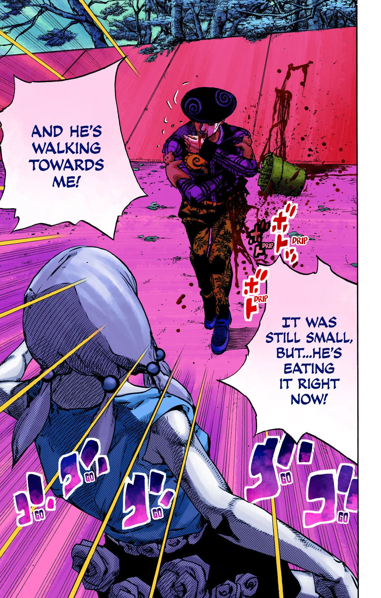 JoJo's Bizarre Adventure, Part 8: JoJolion Colored Manga β Chapter 106 β Page 21