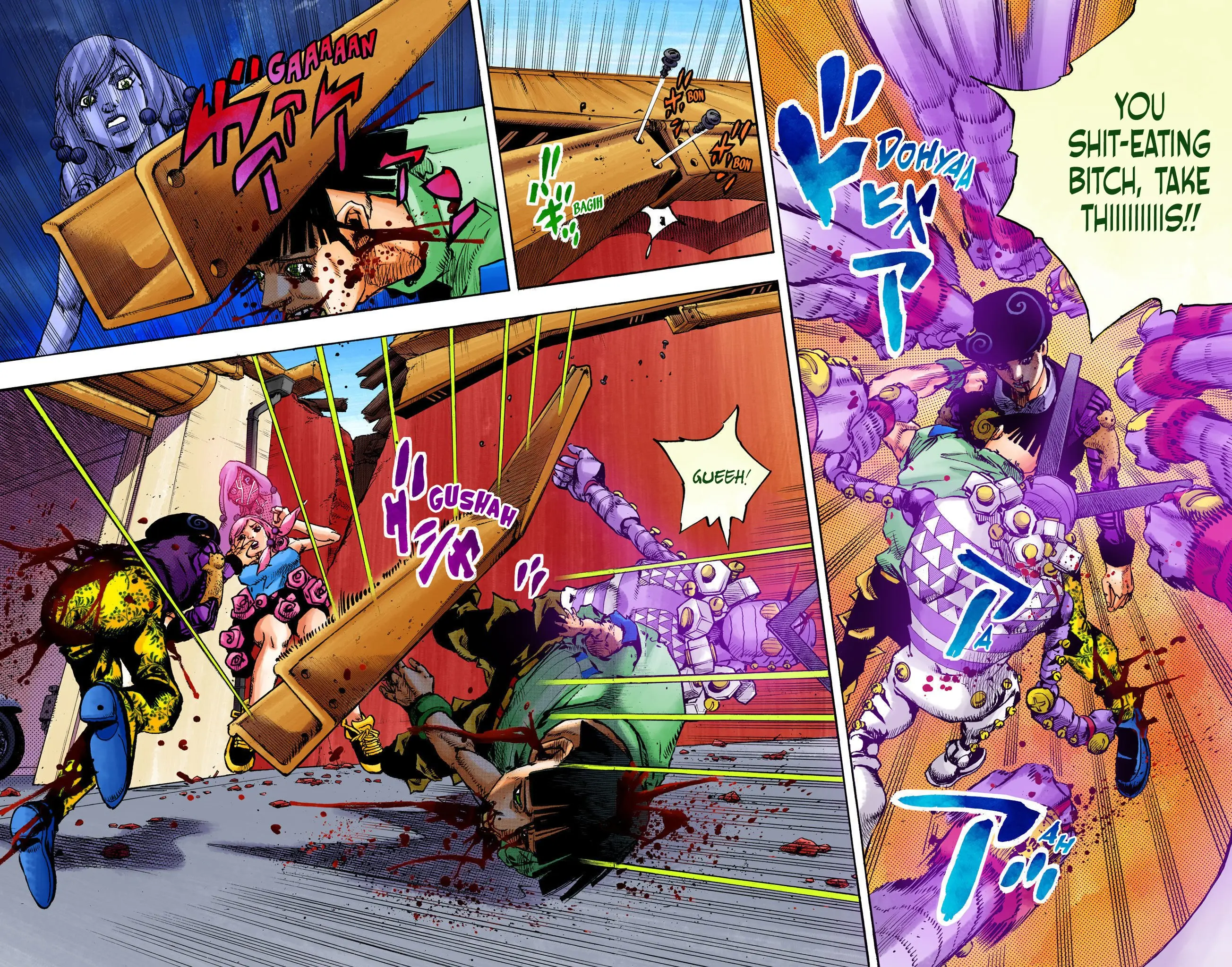 JoJo's Bizarre Adventure, Part 8: JoJolion Colored Manga β Chapter 106 β Page 24