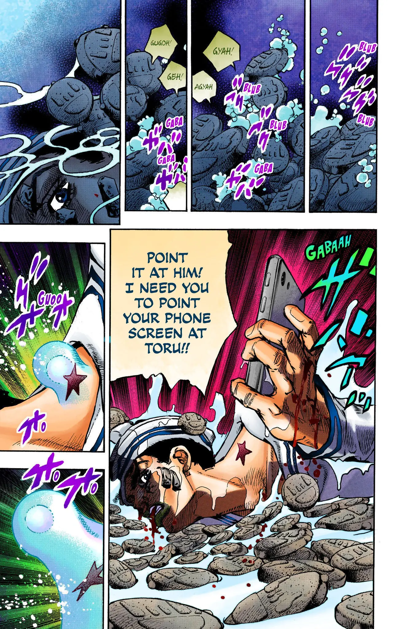 JoJo's Bizarre Adventure, Part 8: JoJolion Colored Manga β Chapter 106 β Page 27